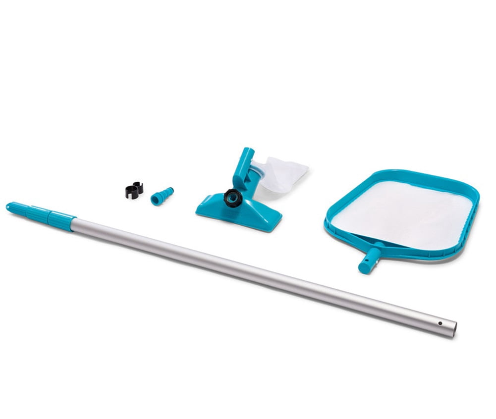 Intex Easy Set Above Ground Swimming Pool with Filter Pump and Maintenance Kit (Blue, 15 ft x 42 in) zsayn