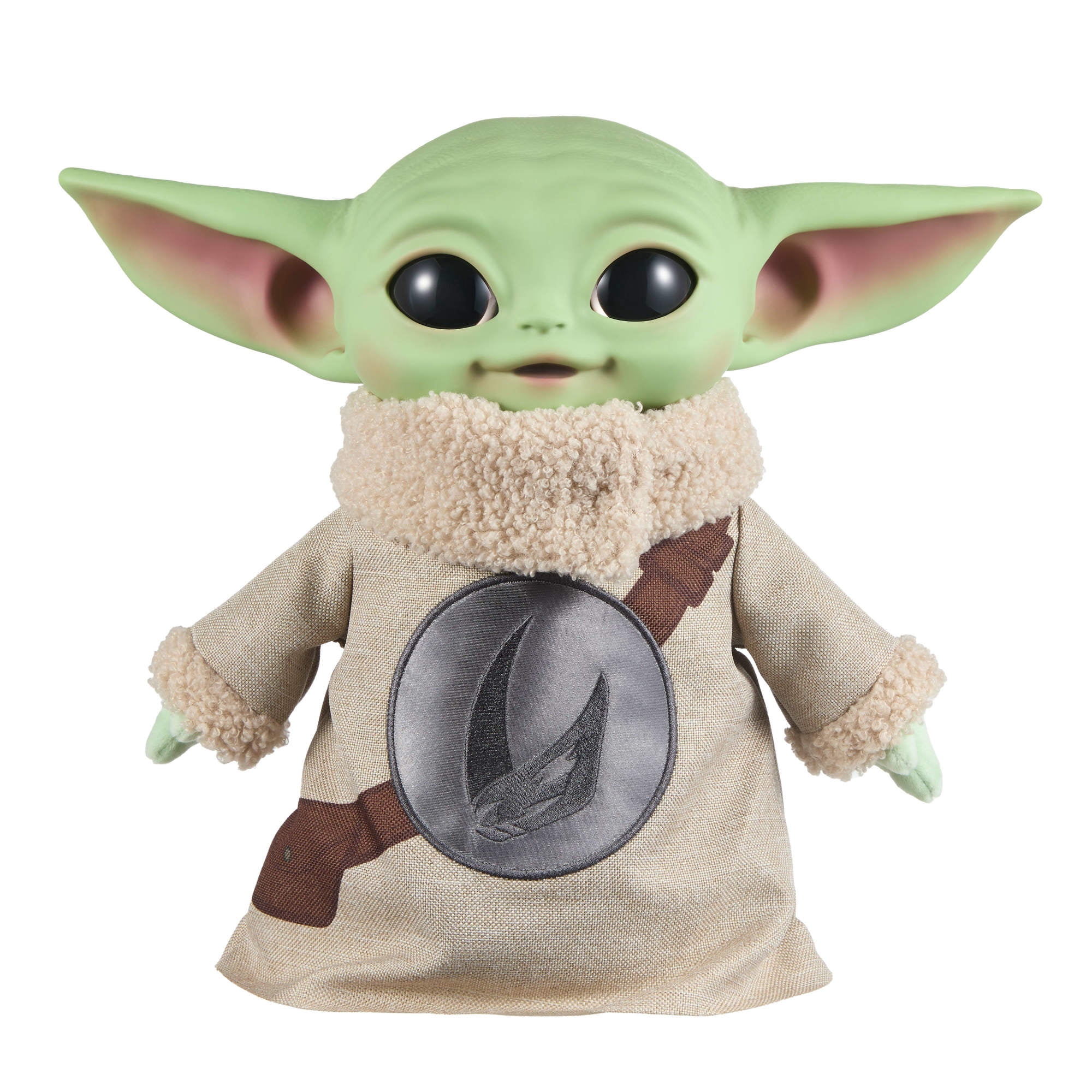 Star Wars The Mandalorian & Grogu Plush Toy with Mythosaur Rondel Design (11 in) 7vdys