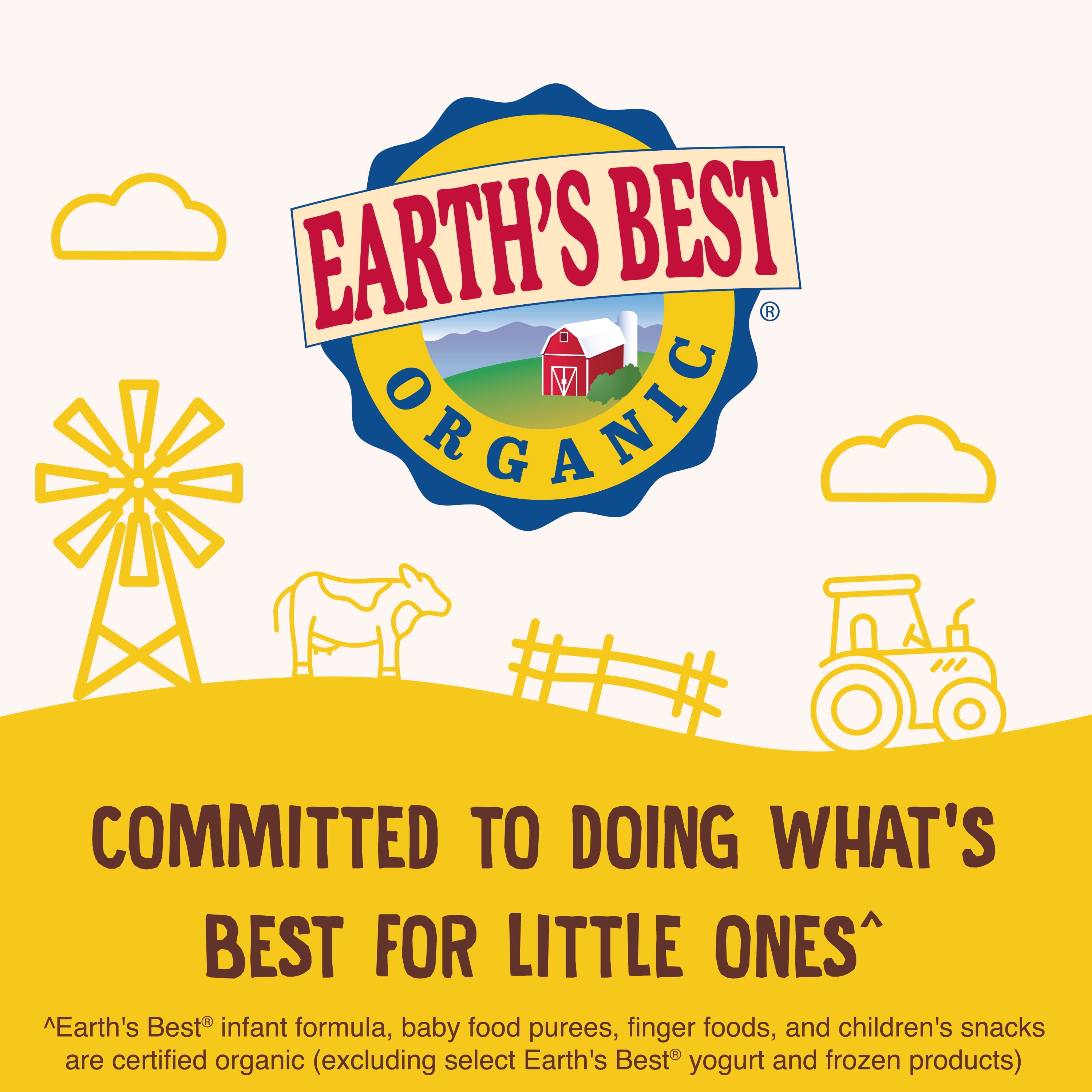 Earth's Best Organic Veggie Waves Snack, Non-GMO Rock'N Ranch Flavored (4 Pack, 0.49 oz) pvati