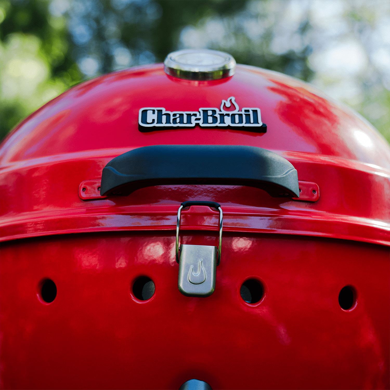 Charbroil Kettleman TRU-Infrared Charcoal Grill (Red, 360 sq in) 6qted