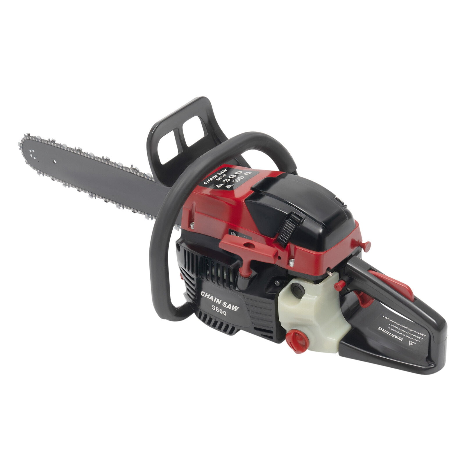 Generic 20-Inch Gasoline Chainsaw 58cc 2-Stroke Engine (Black, 20 in) icytf