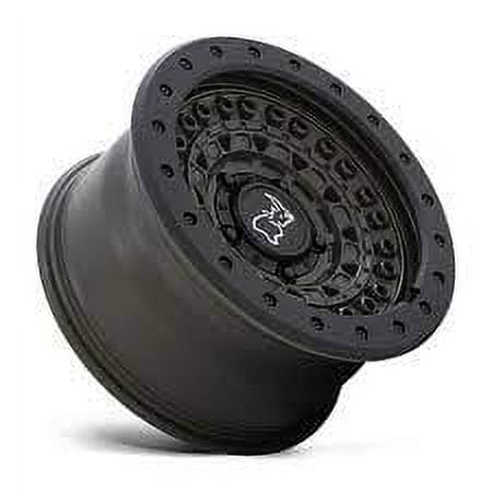 Black Rhino Barricade Off-Road Wheel (Olive Drab Green with Black Rock Guard, 17x8.5 in) u5faf