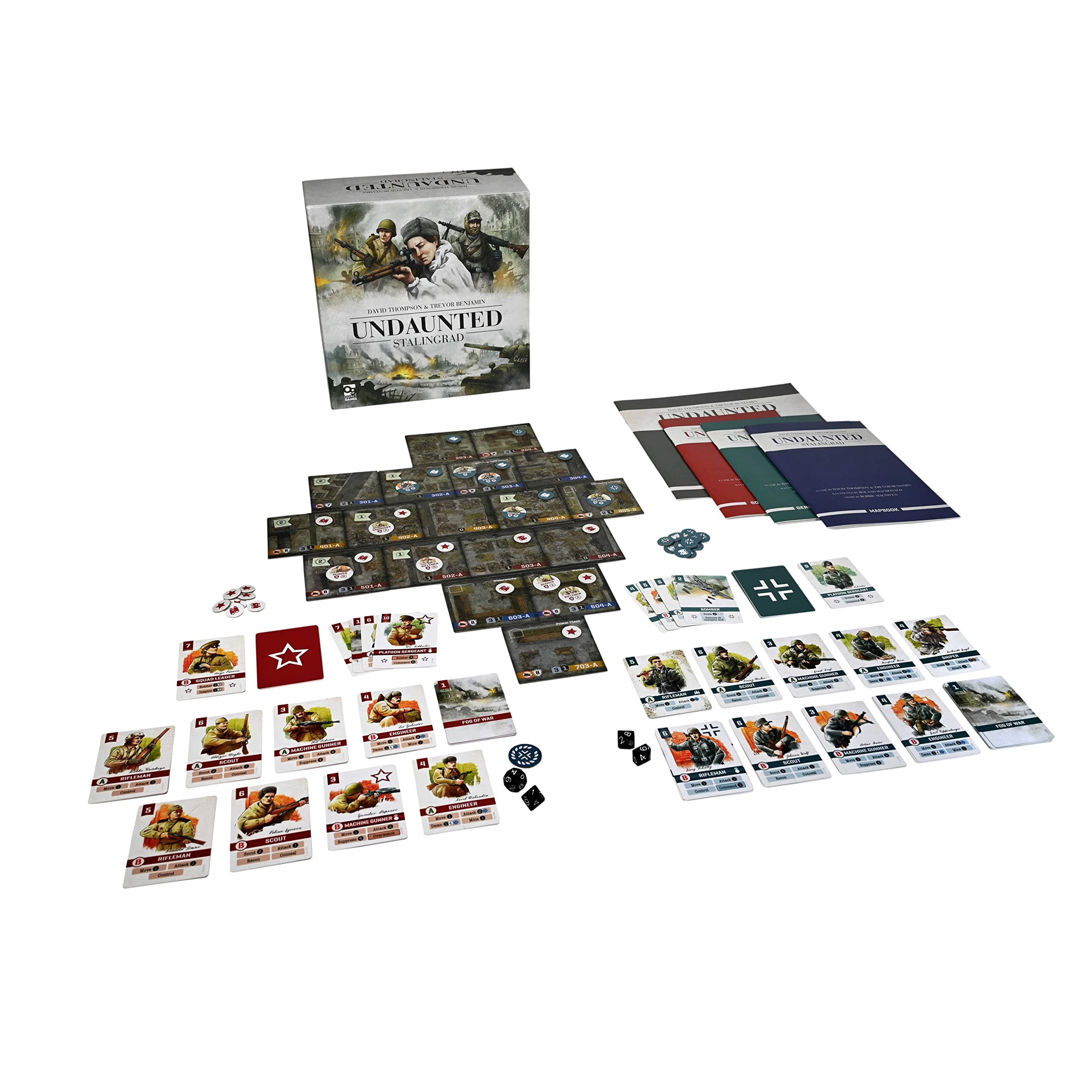 Osprey Games Undaunted: Stalingrad Strategy Board Game (White, 2 Player) lev59