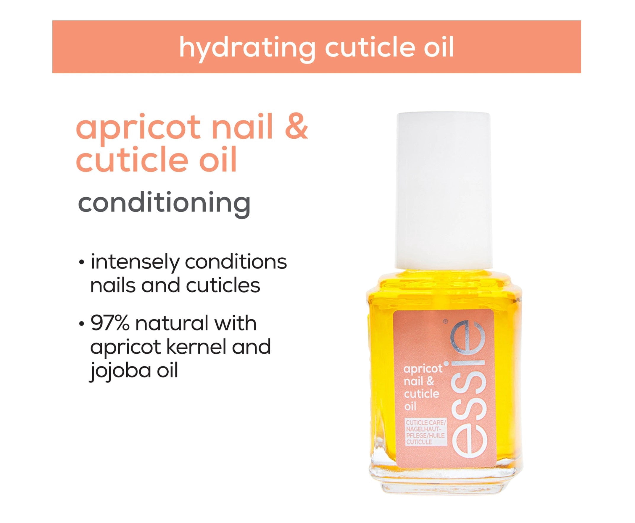essie 3 Piece Mini Nail Care Essentials Starter Kit (Clear, 0.45 fl oz) odxpd