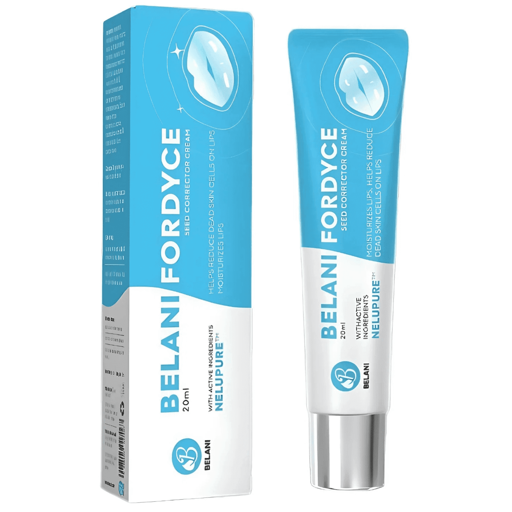 Belani Lip Treatment Cream for Fordyce Spots, Hydrating & Smoothing Lip Care (Clear, 0.7 fl oz) cwccd