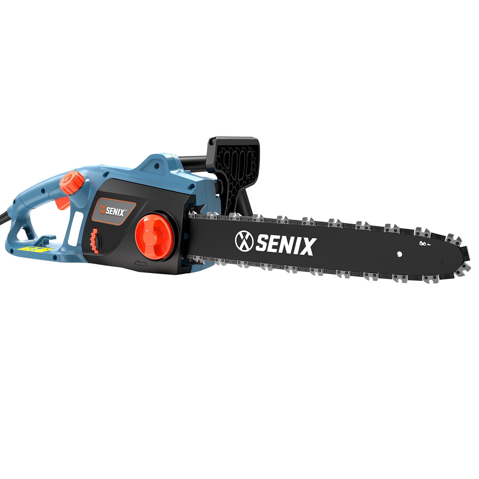 Senix 15 Amp Electric Corded Chainsaw with 18 in Oregon Bar and Chain (18 in) ocd0e