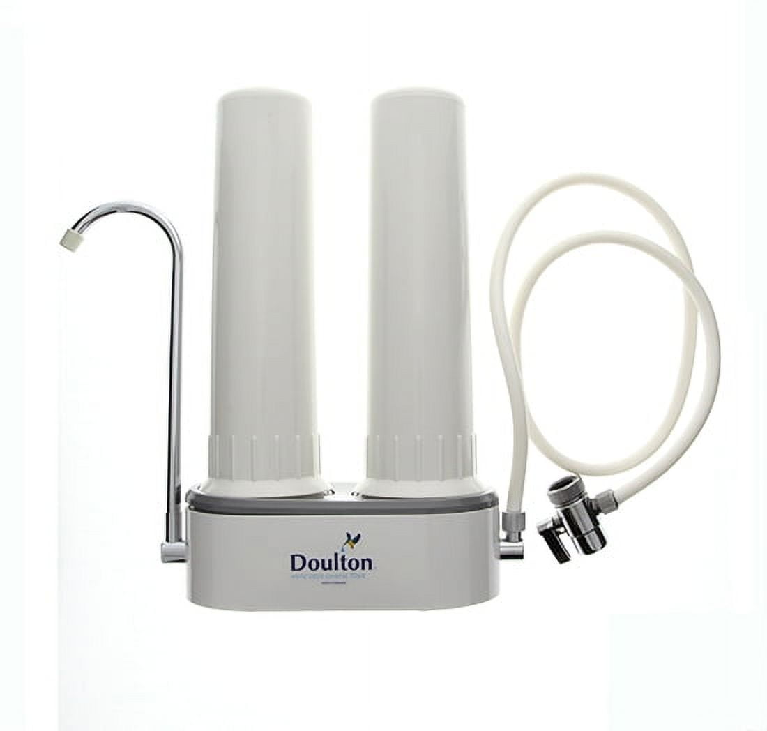 Doulton W9380003 Two Stage Countertop Water Filtration System (White, 1 Unit) jtmo2