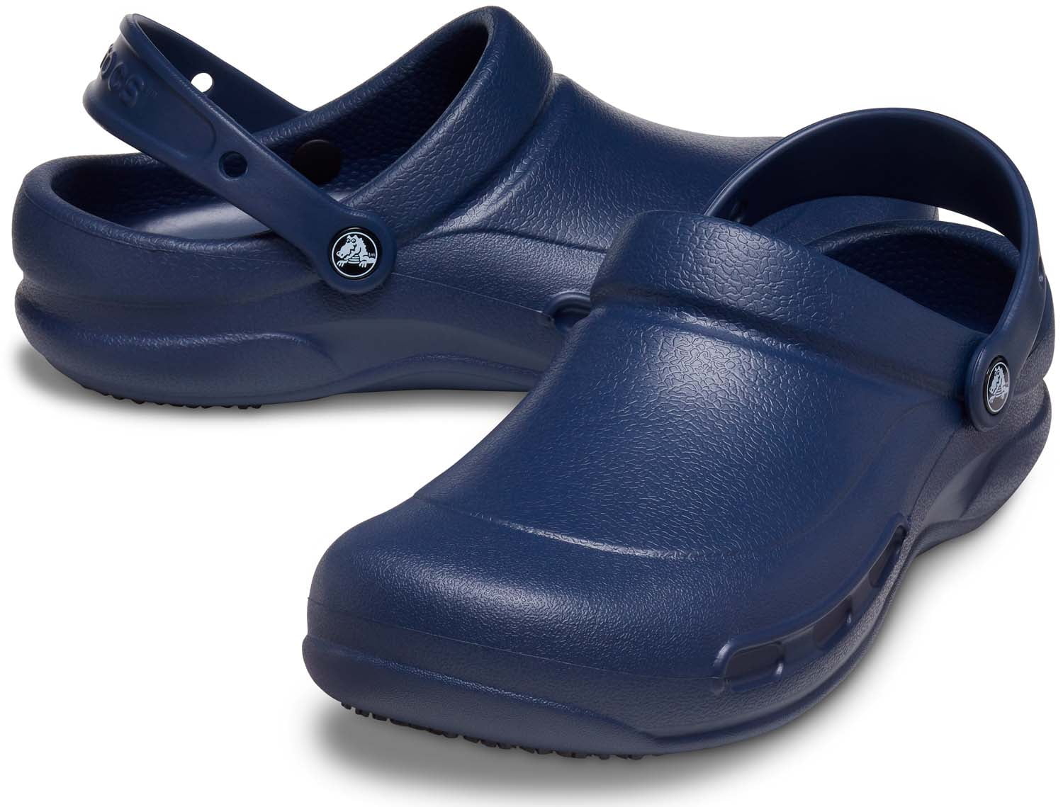 Crocs at Work Unisex Bistro Slip Resistant Clogs (Blue, 10 US) ootr7