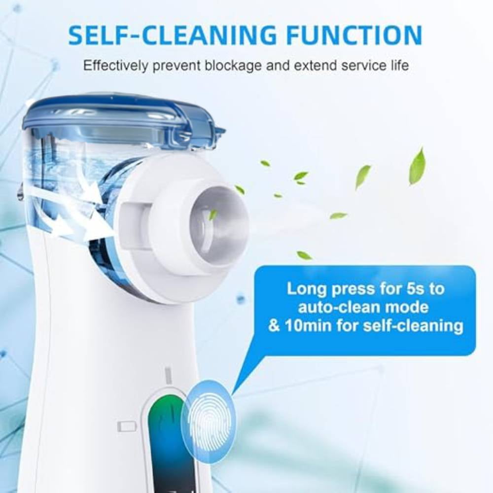 Ziqing Portable Personal Humidifier, Ultrasonic Cool Mist Desktop Device for Office, Bedroom, and Car (White, 10 fl oz) xspxh