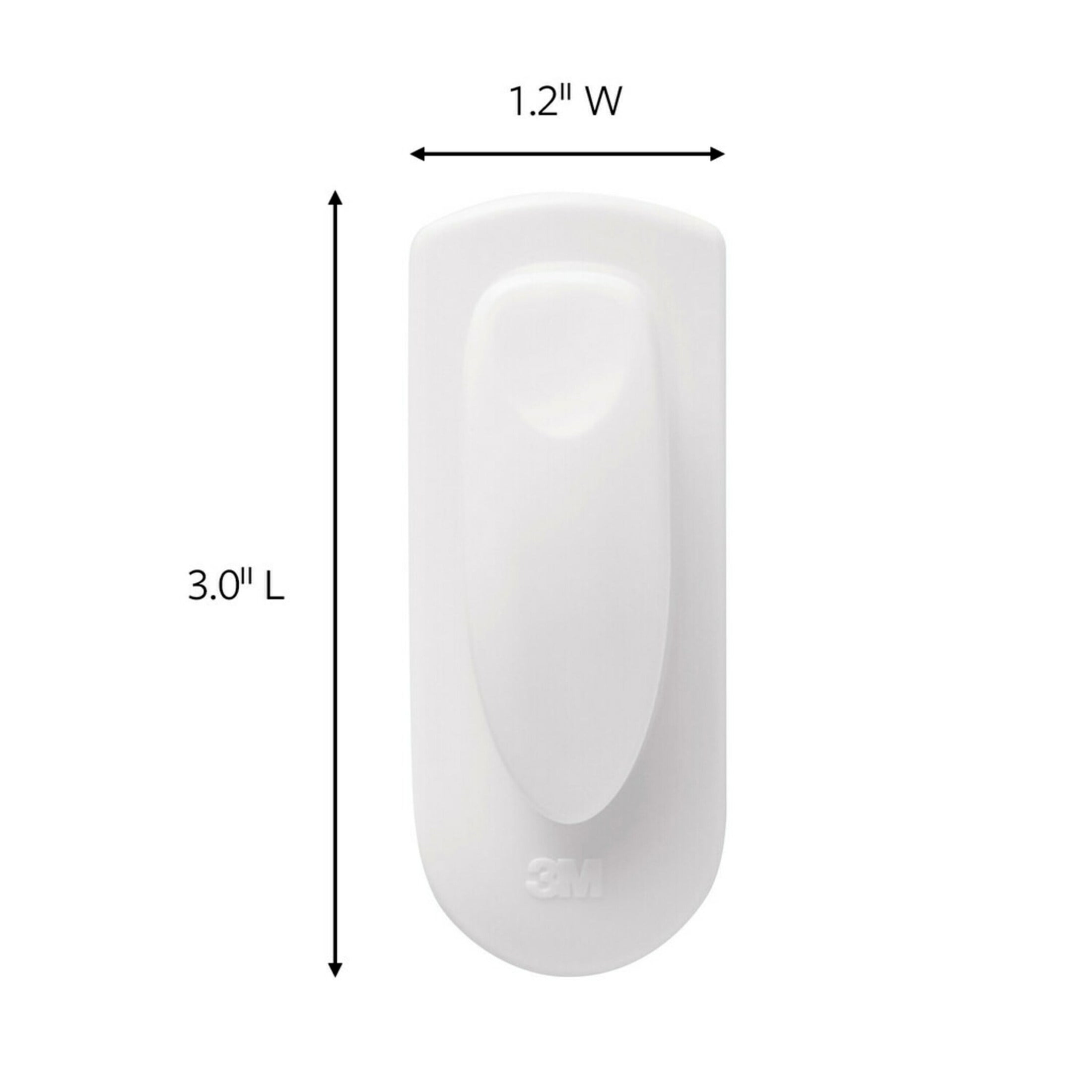 Command Spring Clip Wall Organizer for Kitchen and Home (White, 1 Pack) 3oeyk