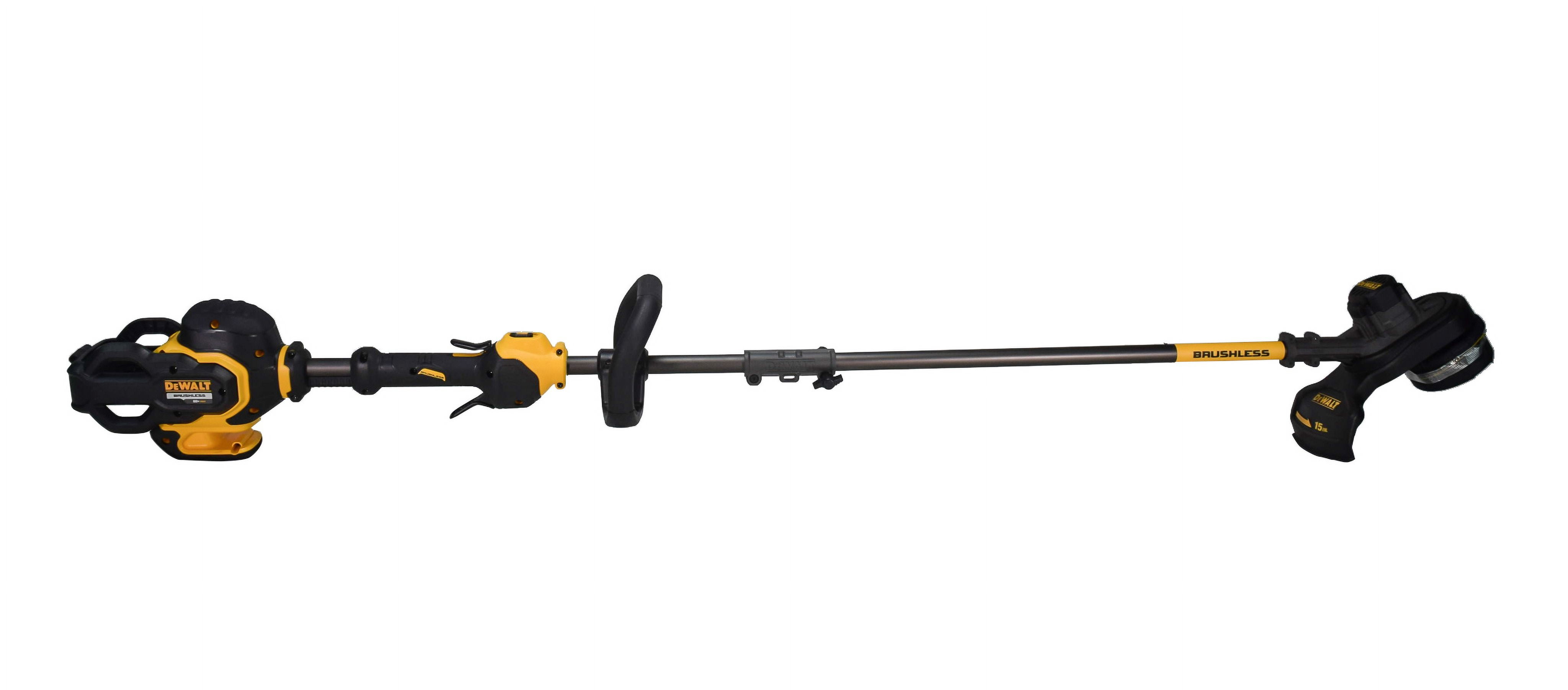 DEWALT FLEXVOLT 60V MAX Cordless String Trimmer Kit (Yellow/Black, 15 in) kp9lq