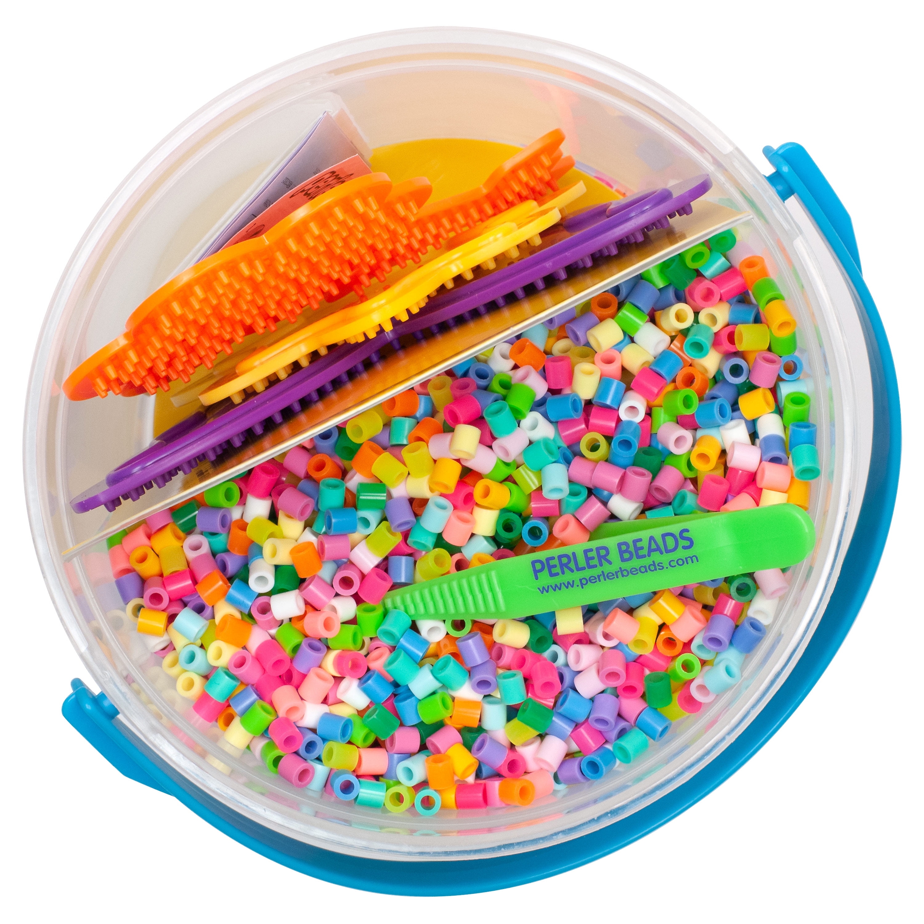 Perler Fuse Bead Kit, Sunny Days Activity Bucket, Creative Arts and Crafts Set (5506 pcs) ynn33