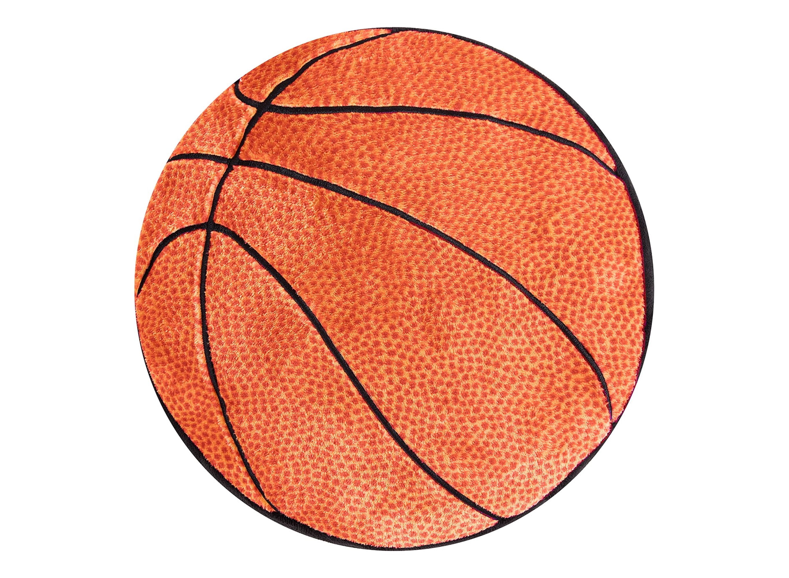 Your Zone Kids Basketball Decorative Throw Pillow (Orange, 14 in x 14 in) dbhso