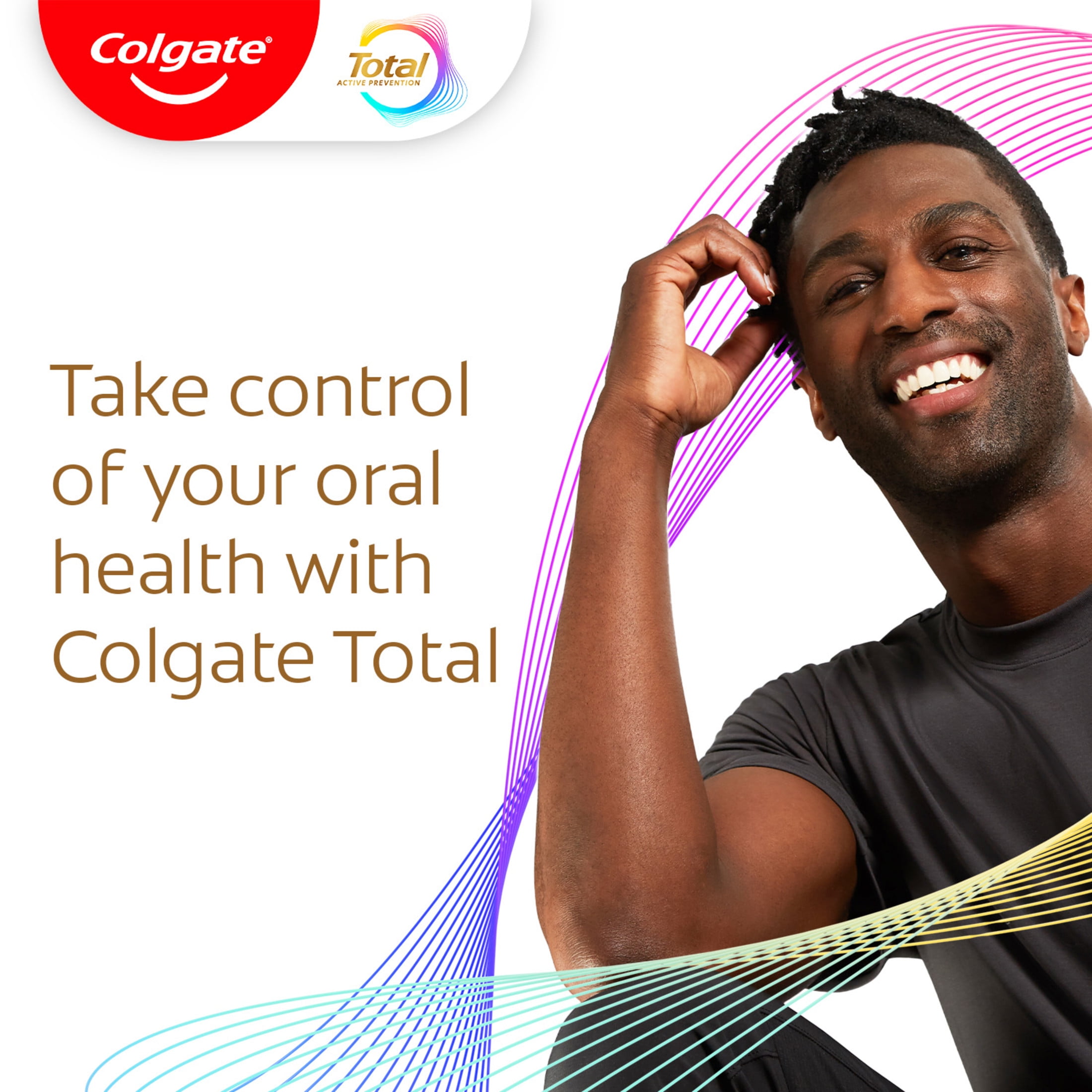 Colgate Total Active Prevention Whitening Toothpaste (Mint, 5.1 oz) 6nawe
