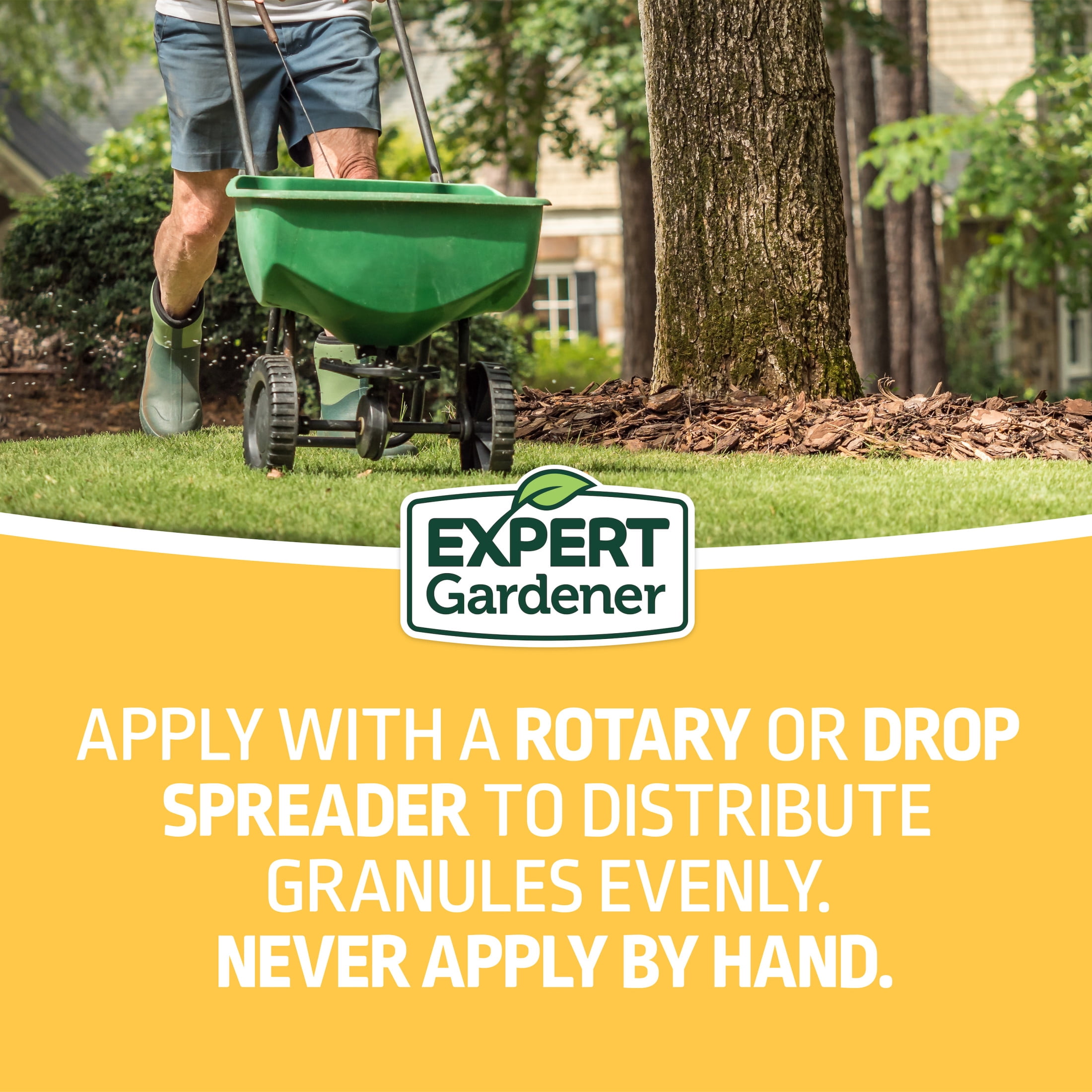 Expert Gardener Weed and Feed Fertilizer 28-0-3, Lawn Care Treatment (13.2 lb) m57c0