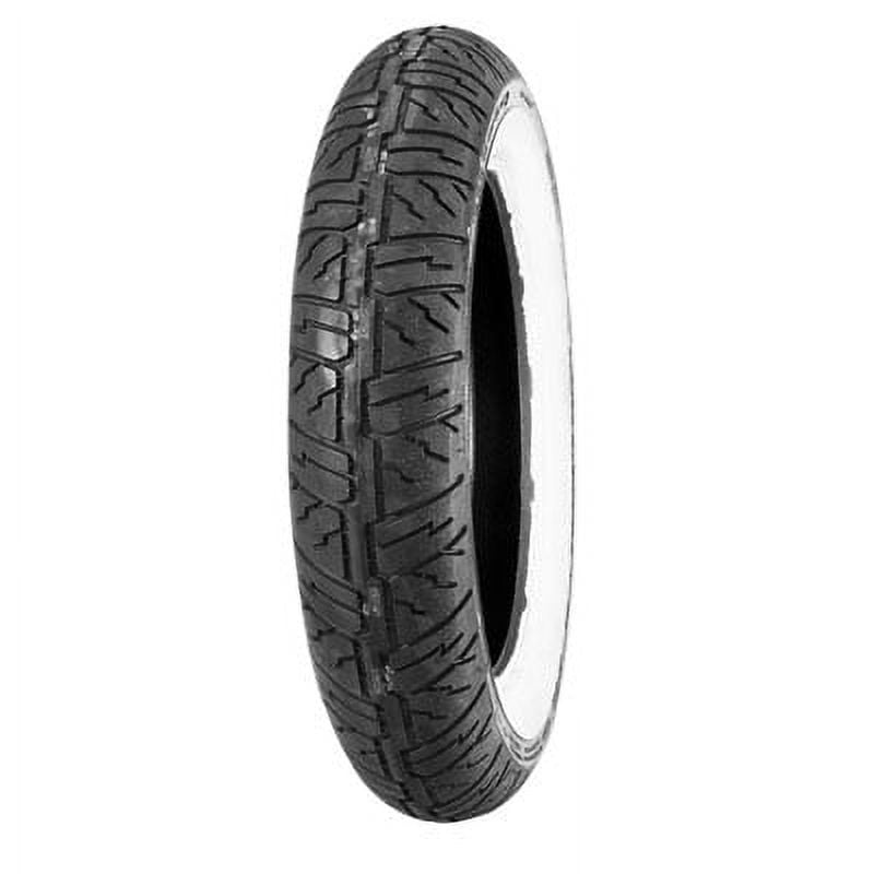 Dunlop Cruisemax Front Motorcycle Tire (130/90-16, Wide White Wall) 0ba2m