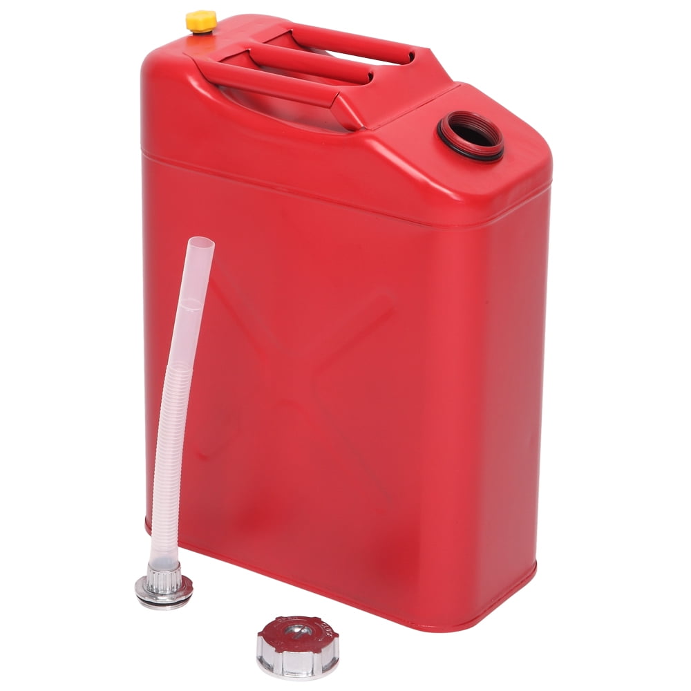 Zimtown Portable Fuel Storage Container with Spout (Red, 5 gal) 3coah