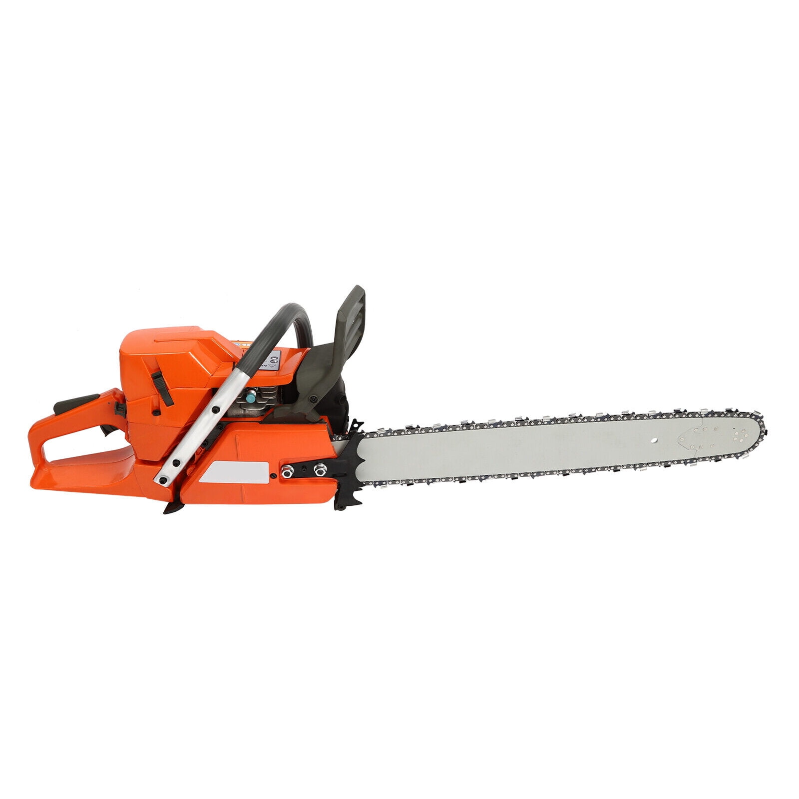 Generic 24 in 72CC Gas Chainsaw High-Power Wood Cutting Tool (Orange, 24 in) fldkm