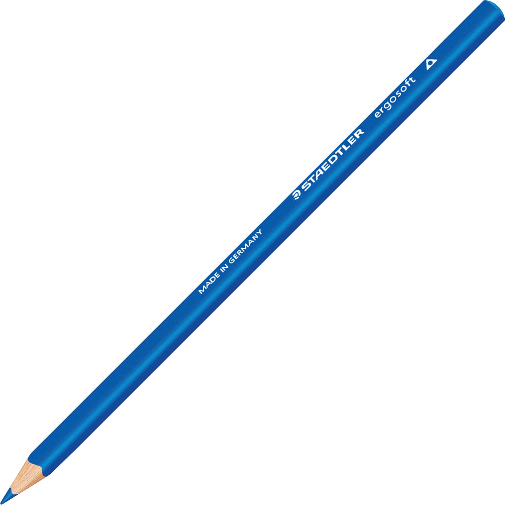 STAEDTLER Ergosoft Colored Pencils, Ergonomic Triangular Grip, Professional Artist Grade (Assorted Colors, 12 Count) odeoa