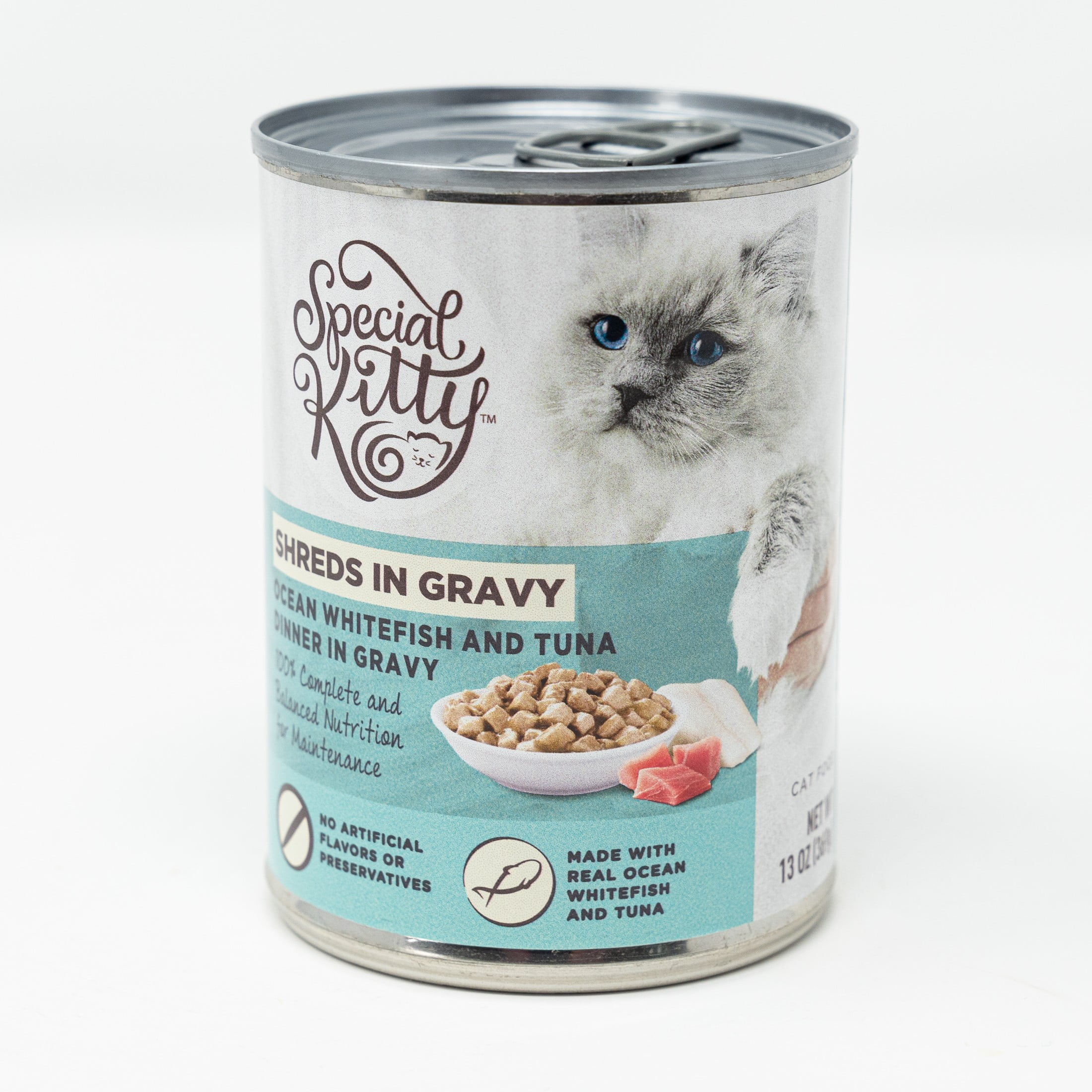 Special Kitty Ocean Whitefish and Tuna Wet Cat Food (13 oz) 2t2m6