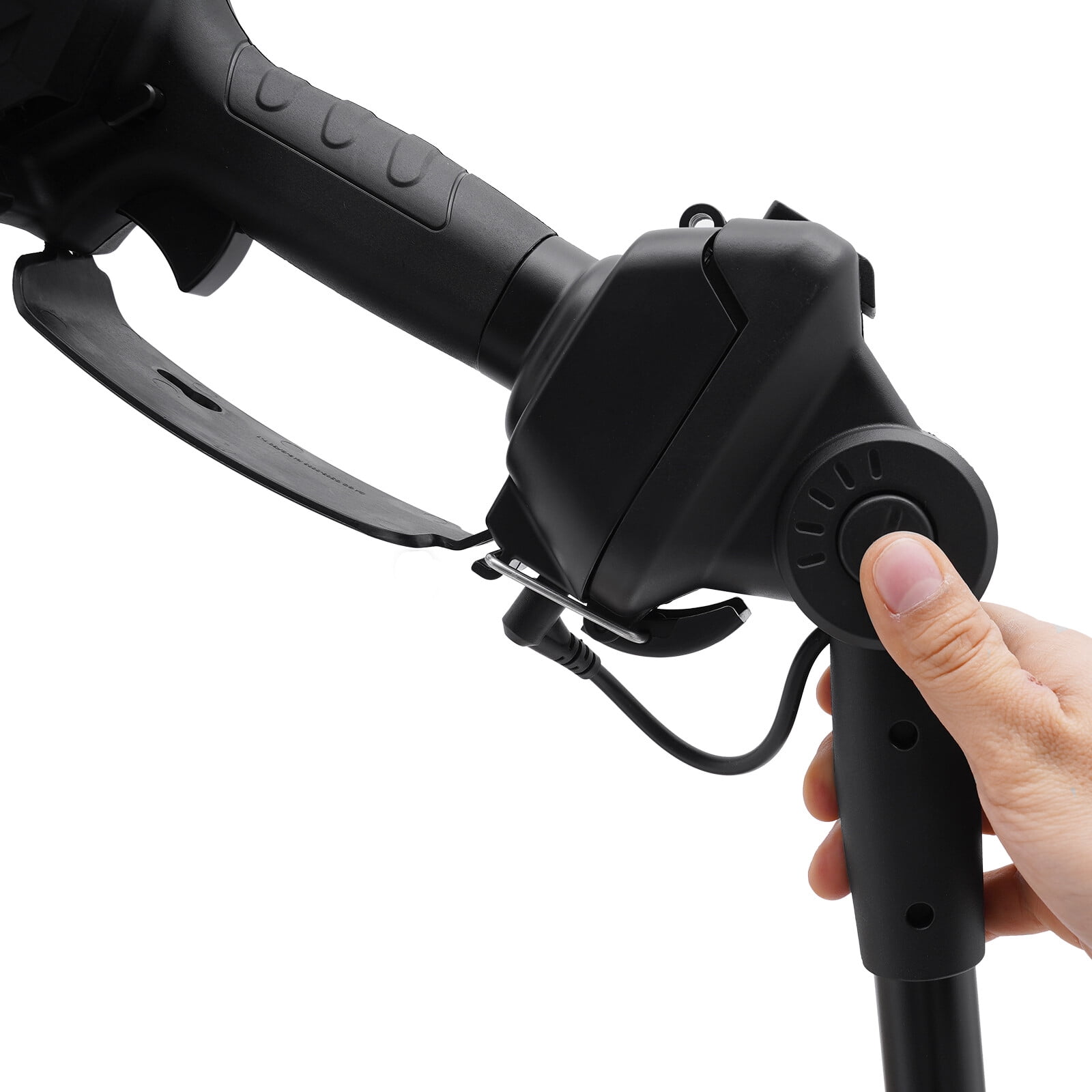 Generic 550W 2-in-1 Cordless Pole Saw and Handheld Chainsaw with Extension Pole (Black, 4.26 ft) q2n2b