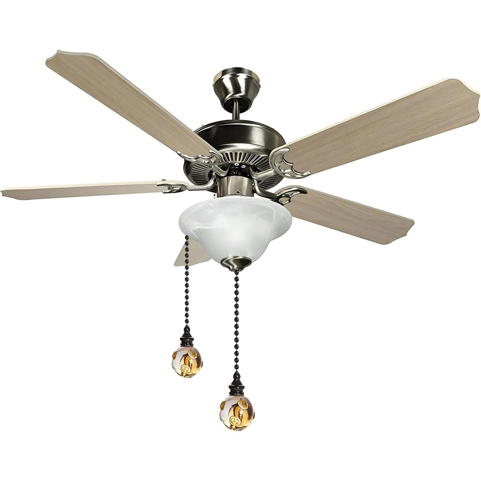 HonestMatter Ceiling Fan Pull Chain Extension with Sparkling Ice Glass Crystal (Clear, 12 in) ne9p4