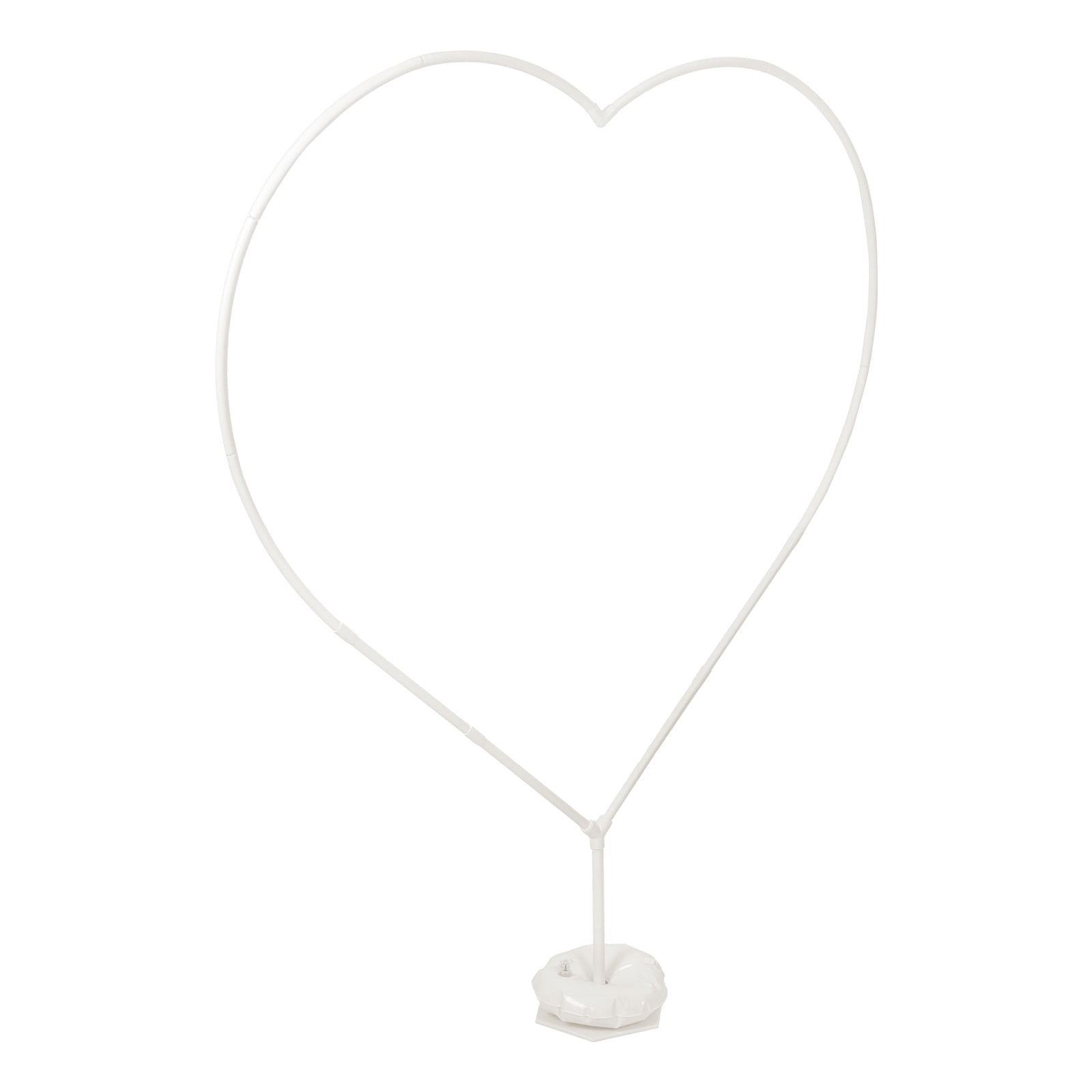 Toyvian Balloon Arch Kit for Weddings and Parties, Adjustable Plastic Stand (White, 1 Set) j2eqx