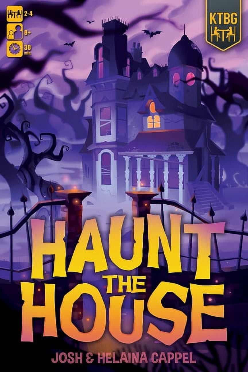 Kids Table Board Gaming Haunt the House Strategy Game (Family Board Game, 2-4 Players) 5fnfi