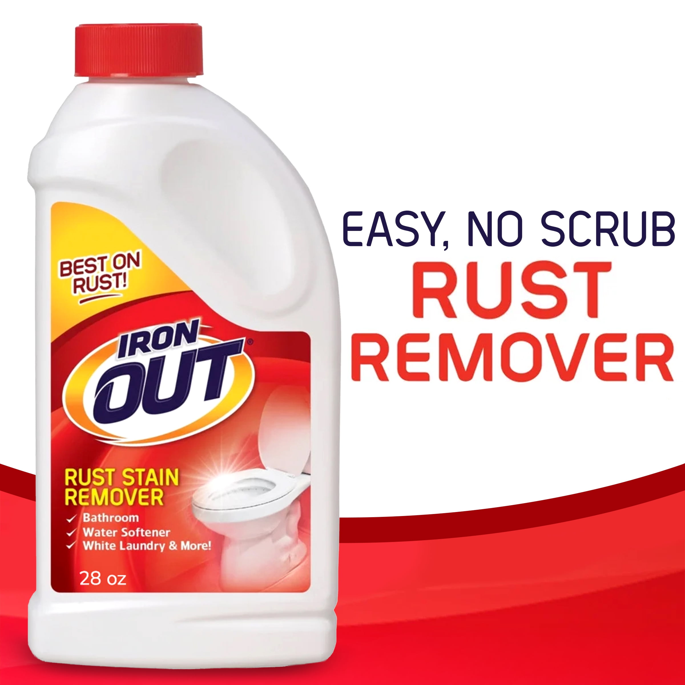 Iron OUT Rust Stain Remover Powder (Heavy-Duty Multi-Purpose Cleaner, 28 oz) z9kuo