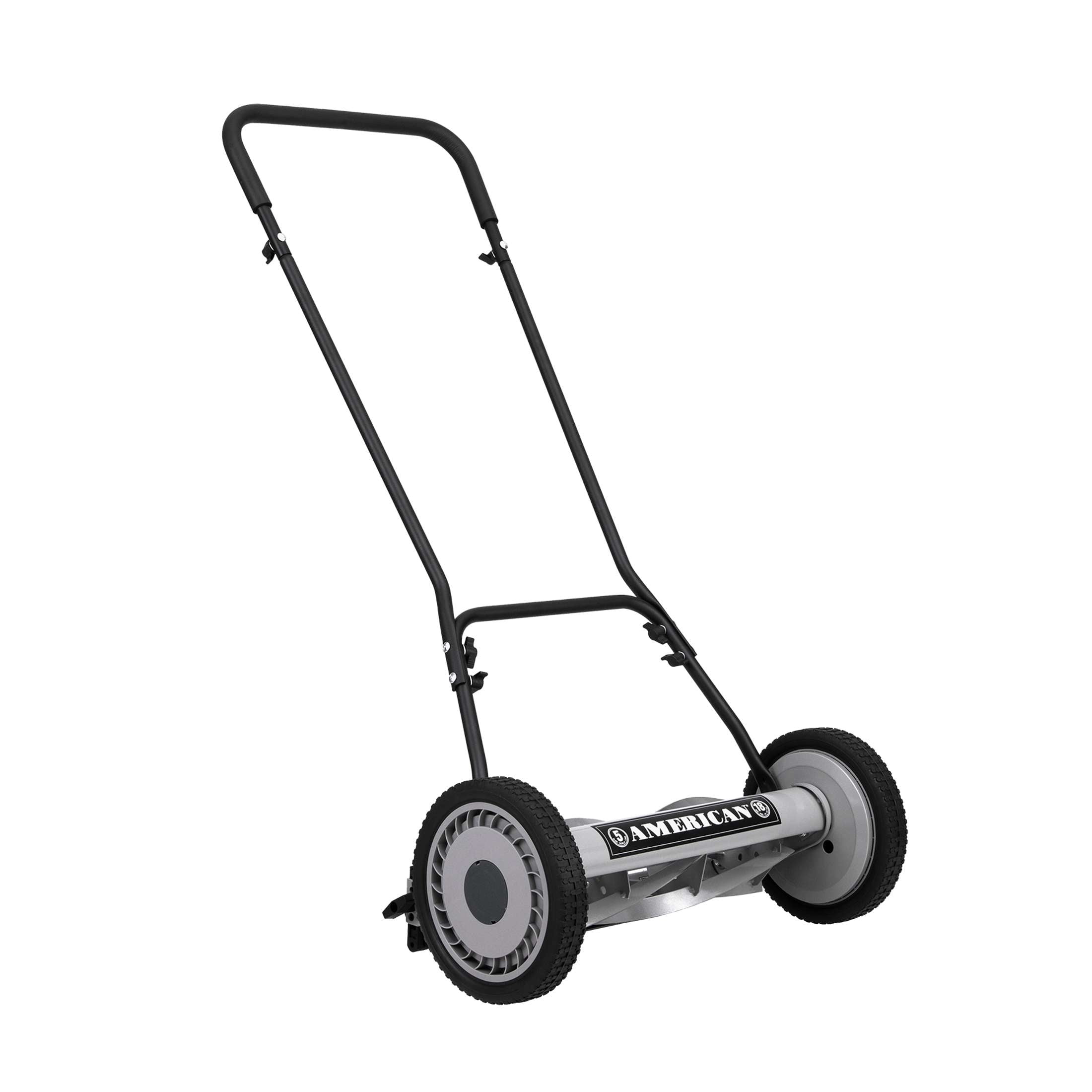 American Lawn Mower 1815-18 Push Reel Mower (Blue, 18 in) pmhhd