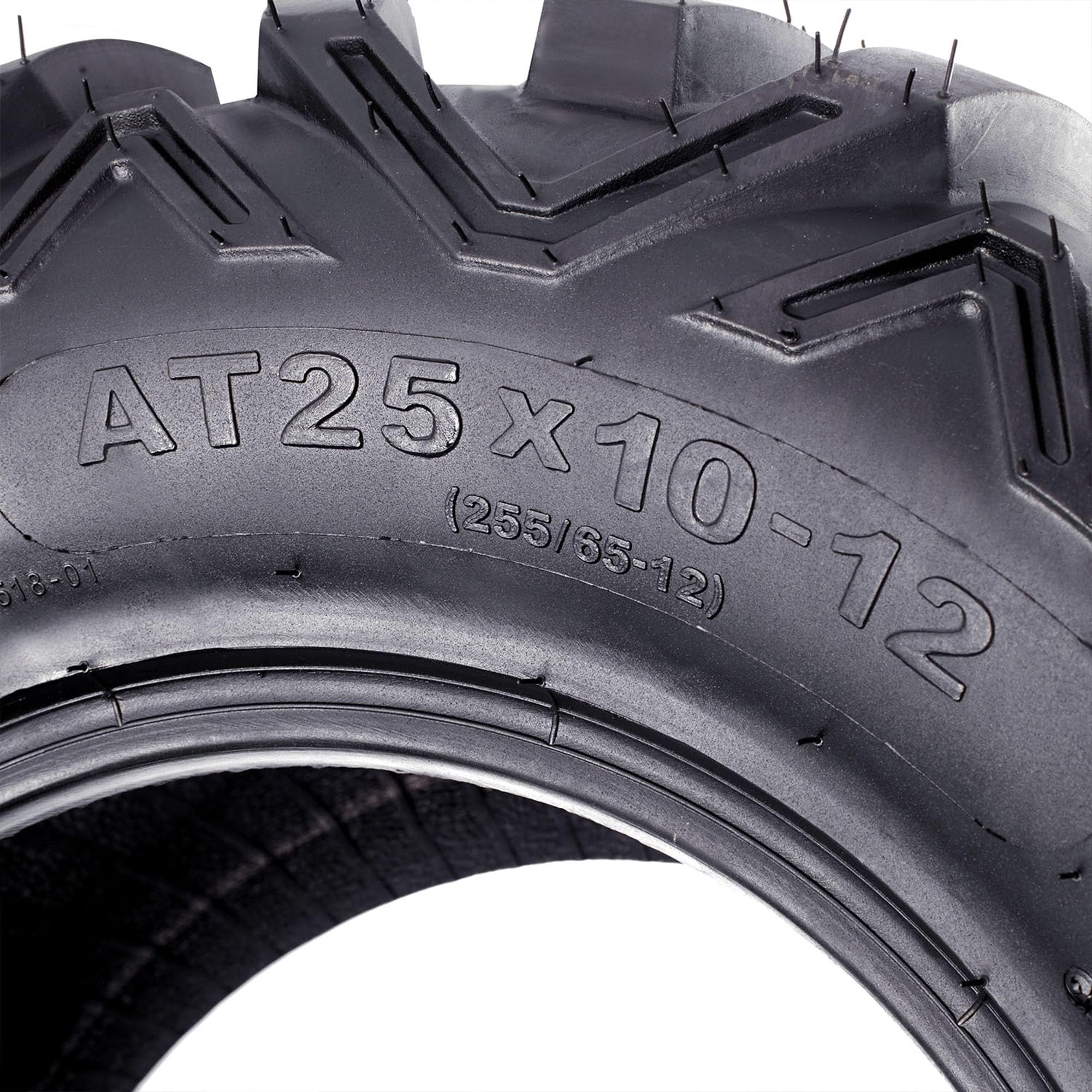 GARVEE ATV UTV Tires 4-Pack All-Terrain Deep Tread (25x8-12 & 25x10-12, 6PR) bqde8