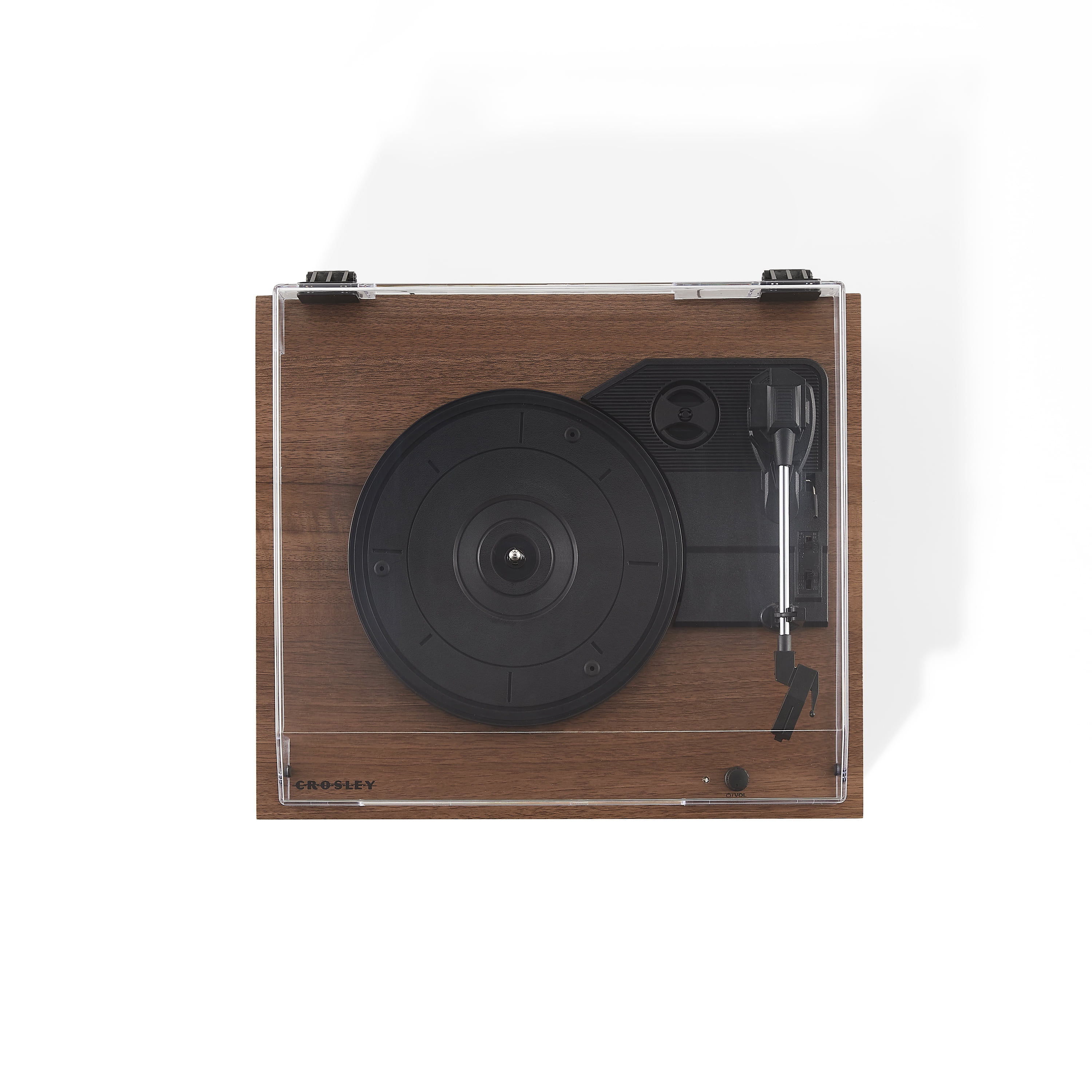 Crosley Riff Bluetooth Vinyl Record Player with Speakers (3-Speed Turntable, 6 Modular Layouts) x6qj5