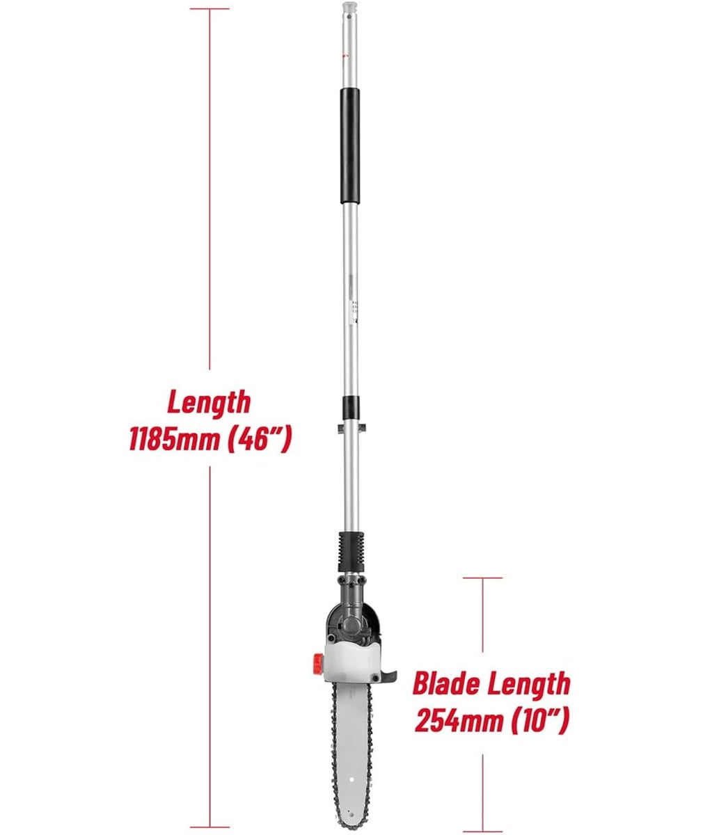 DCK 58V Cordless Pole Saw Attachment for Superfuel Multi-Head System (10 in) mb614