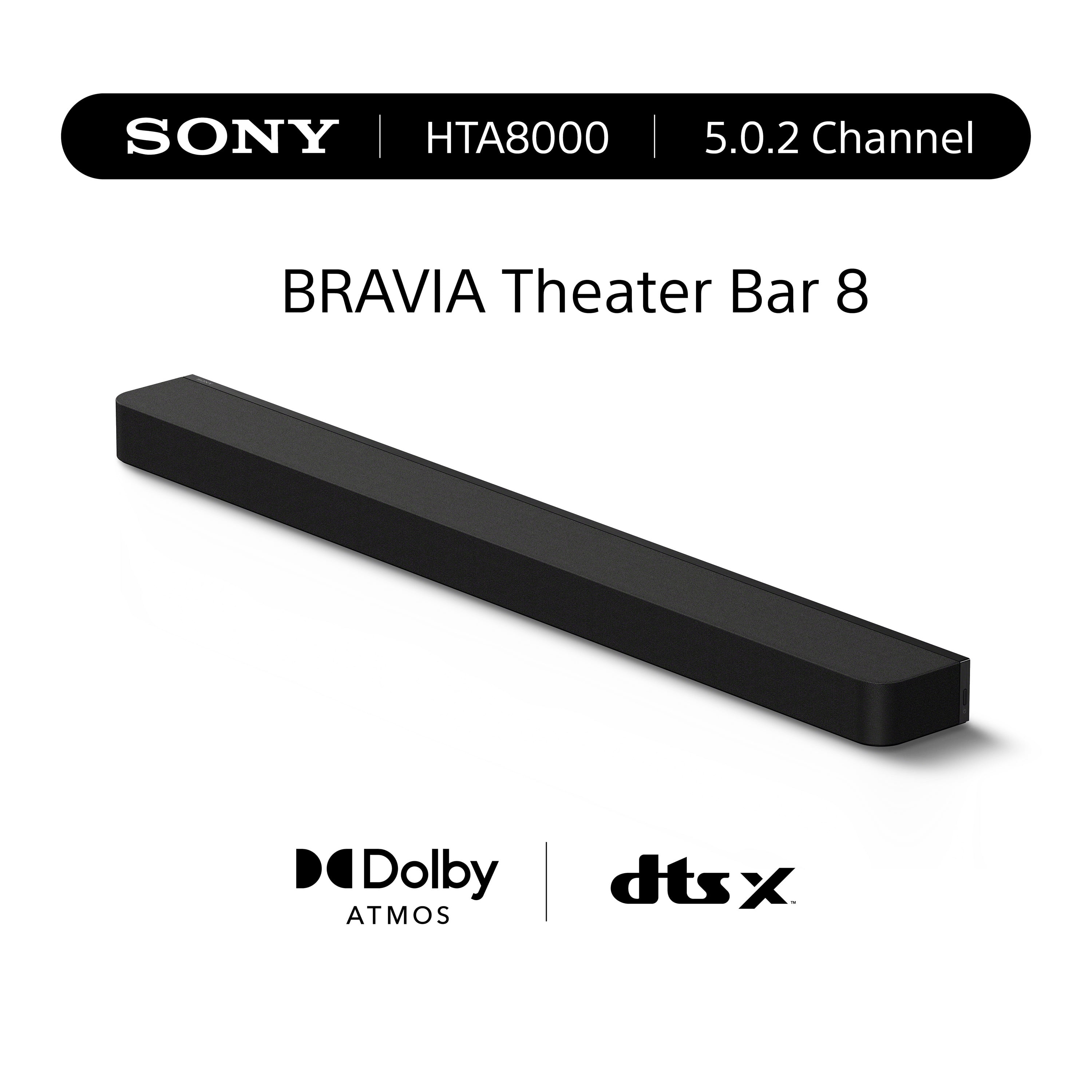 Sony BRAVIA Theater Bar 8 Sound Bar with Dolby Atmos and DTS:X (11 Speakers, 495W) vdypi
