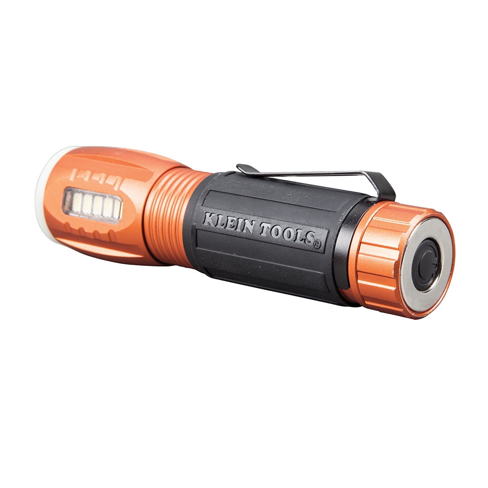 Klein Tools 56028 LED Flashlight and Worklight with Magnetic Base (6 in) sxif7