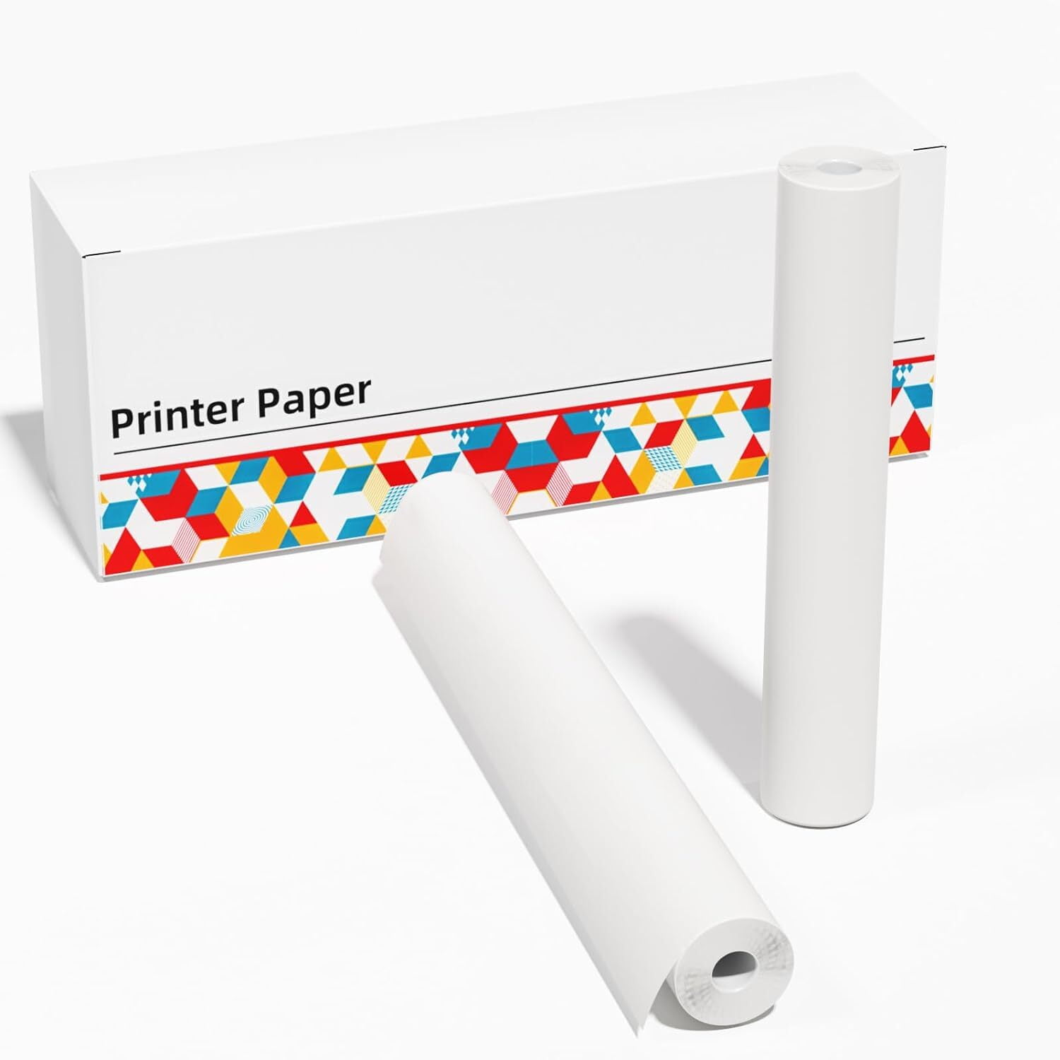 FungLam Thermal Printing Paper for Portable Printers (White, 8.5 in x 11 in, 2 Rolls) 4m18o