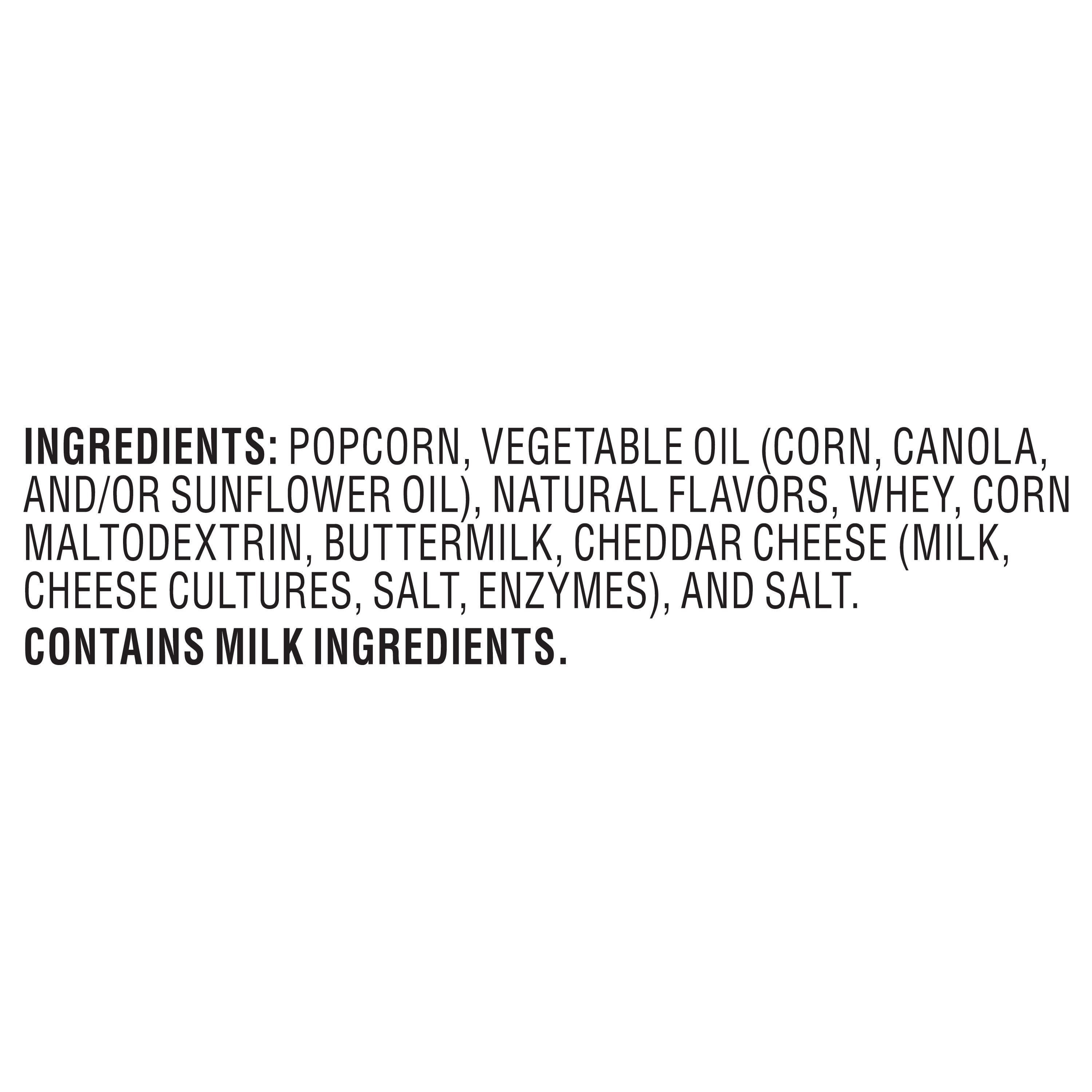 Smartfood White Cheddar Popcorn Snacks (White, 0.625 oz, 10 Count Multipack) 0bia9