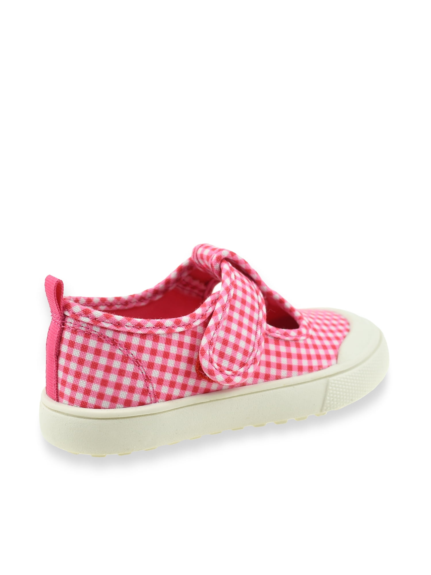 Wonder Nation Toddler Girls Casual T-Strap Mary Jane Shoes (Pink, 6 Toddler) f9grr