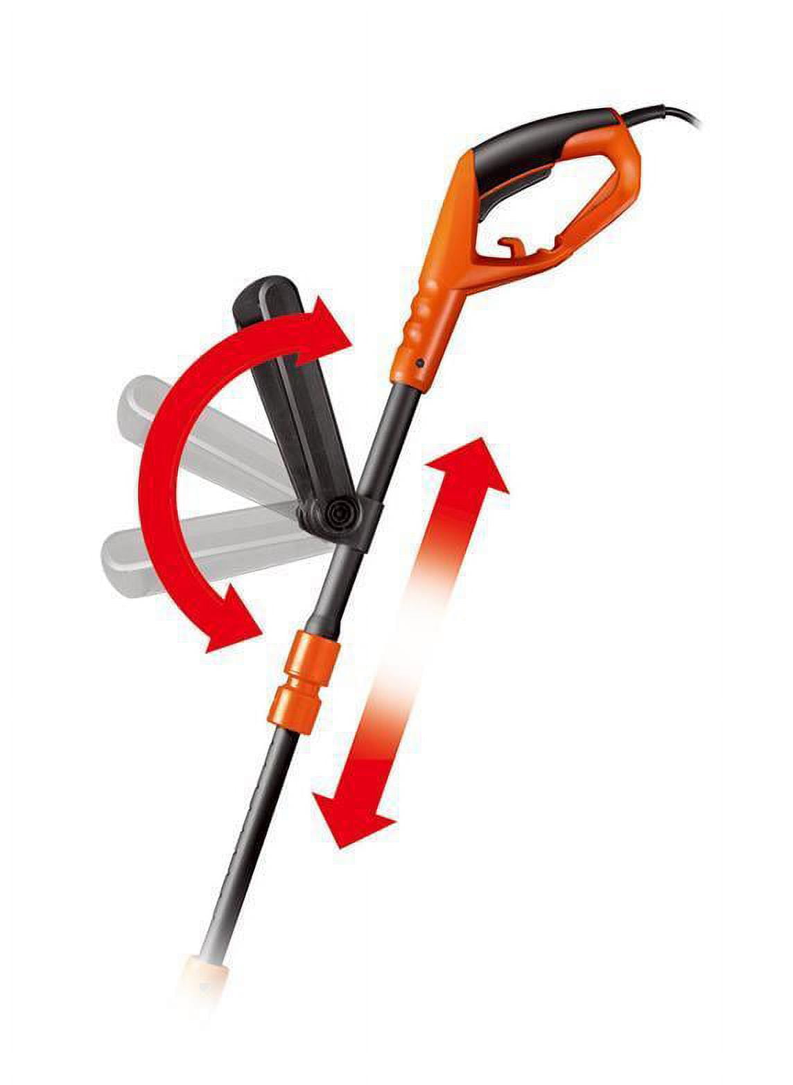 Worx WG119 Electric String Trimmer and Edger (Orange, 15 in) hrgo6
