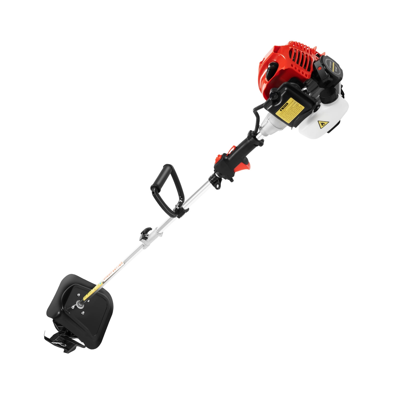 FOGGBET 51.7cc 2-Stroke Gas Powered Mini Tiller Cultivator for Garden and Farm (9 in Width) dgu79
