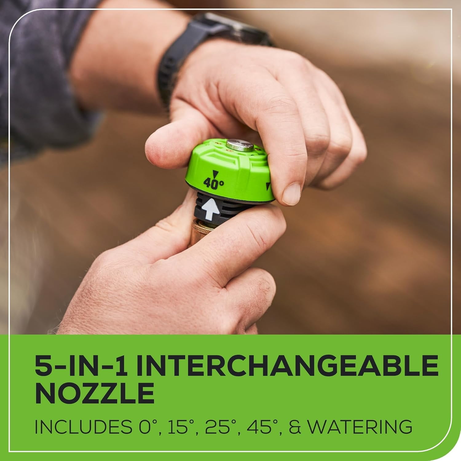Greenworks 40V Cordless Power Cleaner with 2Ah USB Battery and Charger (600 PSI, 0.8 GPM) djxk6