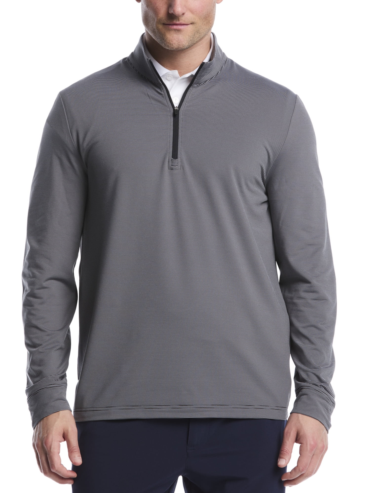 Ben Hogan Men's Performance Long Sleeve Golf Mock Neck 1/4 Zip Sweater (Black, Small) b9cou