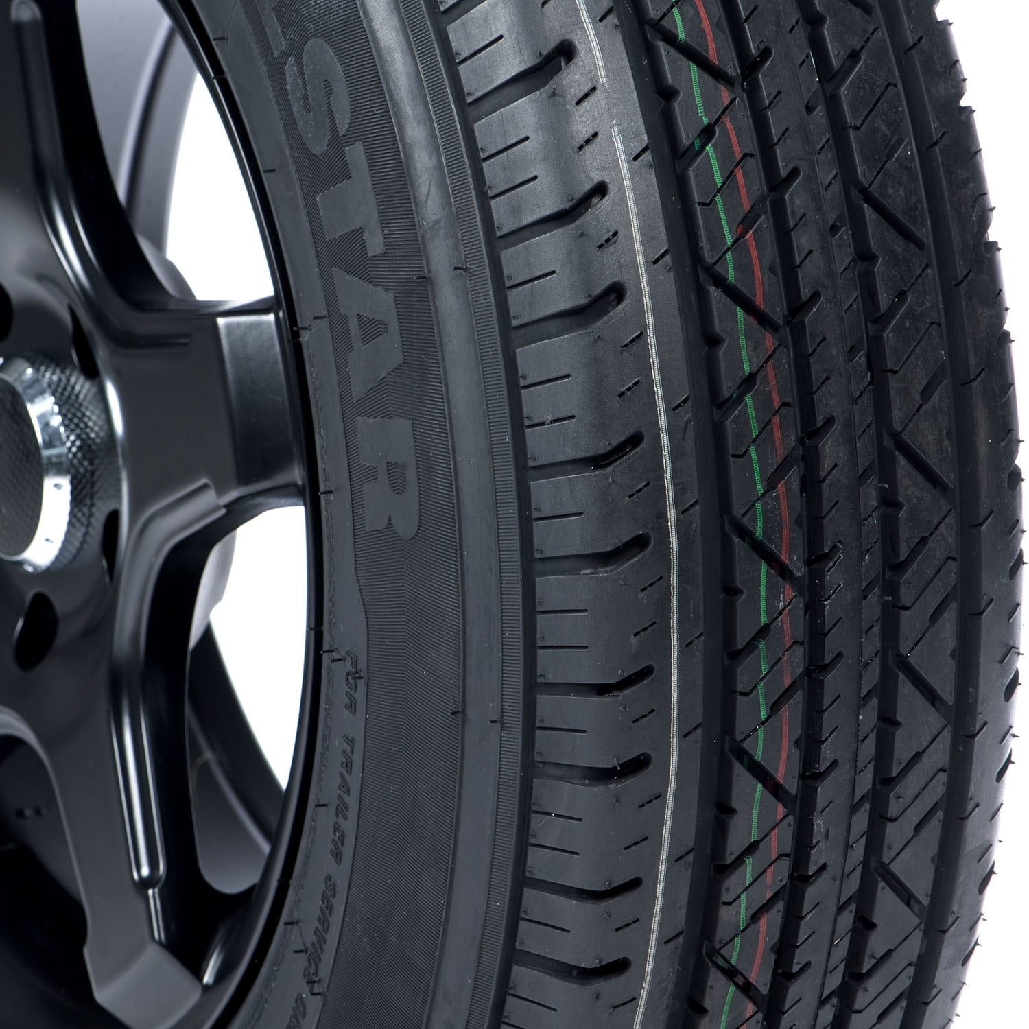 Travelstar HF288 Trailer Tire (ST205/75R14, Load Range D) ab5as