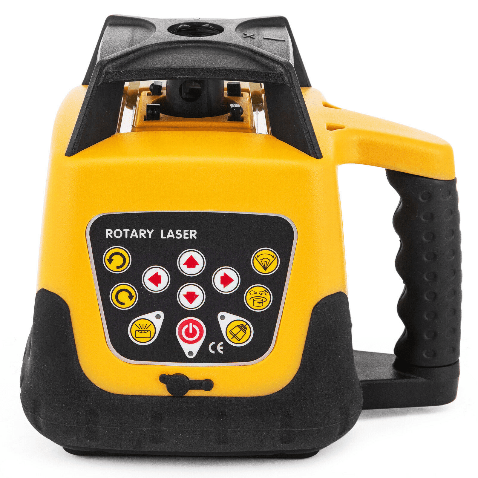 SIHAO Self-Leveling Rotary Laser Level Kit, 360-Degree Horizontal Vertical Transit with Tripod & 16.4 ft Staff (Red, 1640 ft Range) 845l9