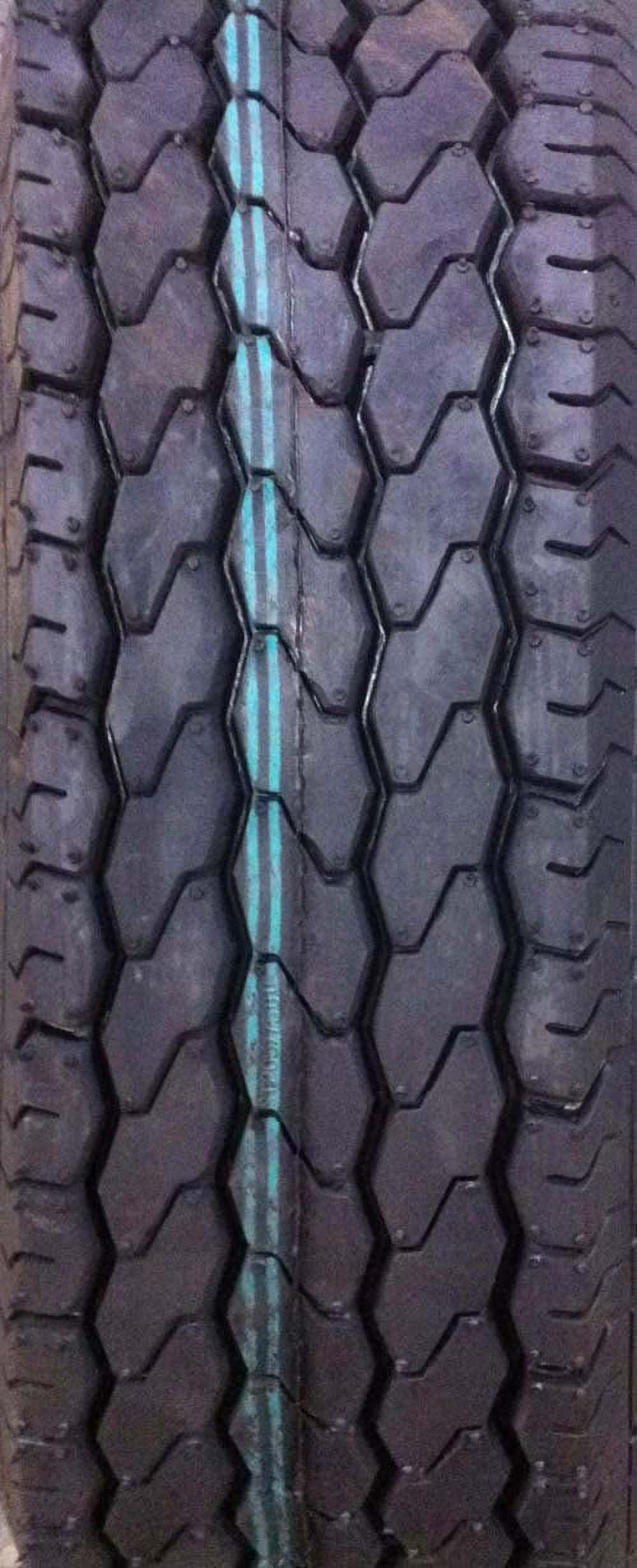 Free Country ST 205/75D15 Deep Tread Trailer Tires (Black, Set of 2) bl274