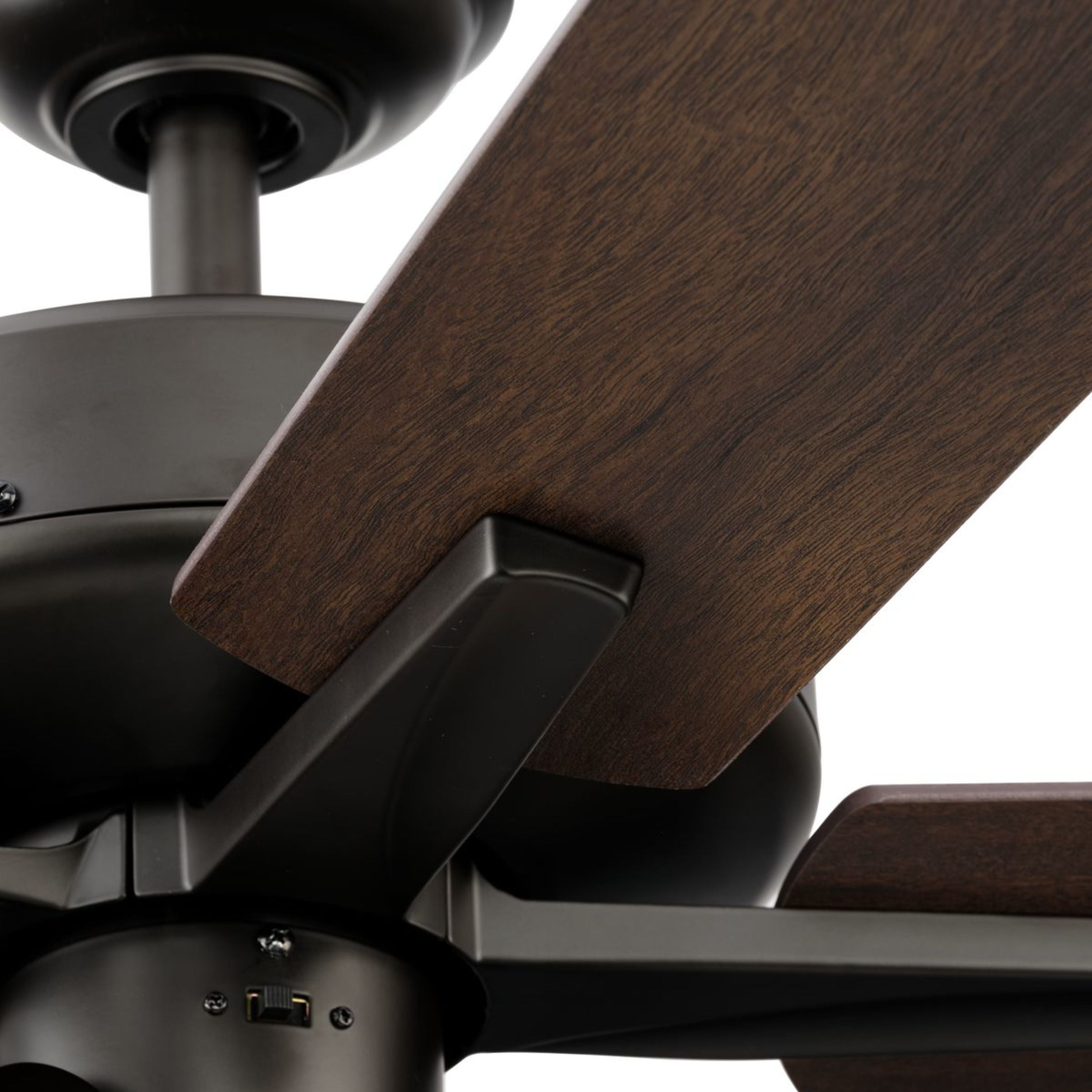 Better Homes & Gardens 52 in Transitional Ceiling Fan with Light Kit (Bronze, 52 in) xo5c4