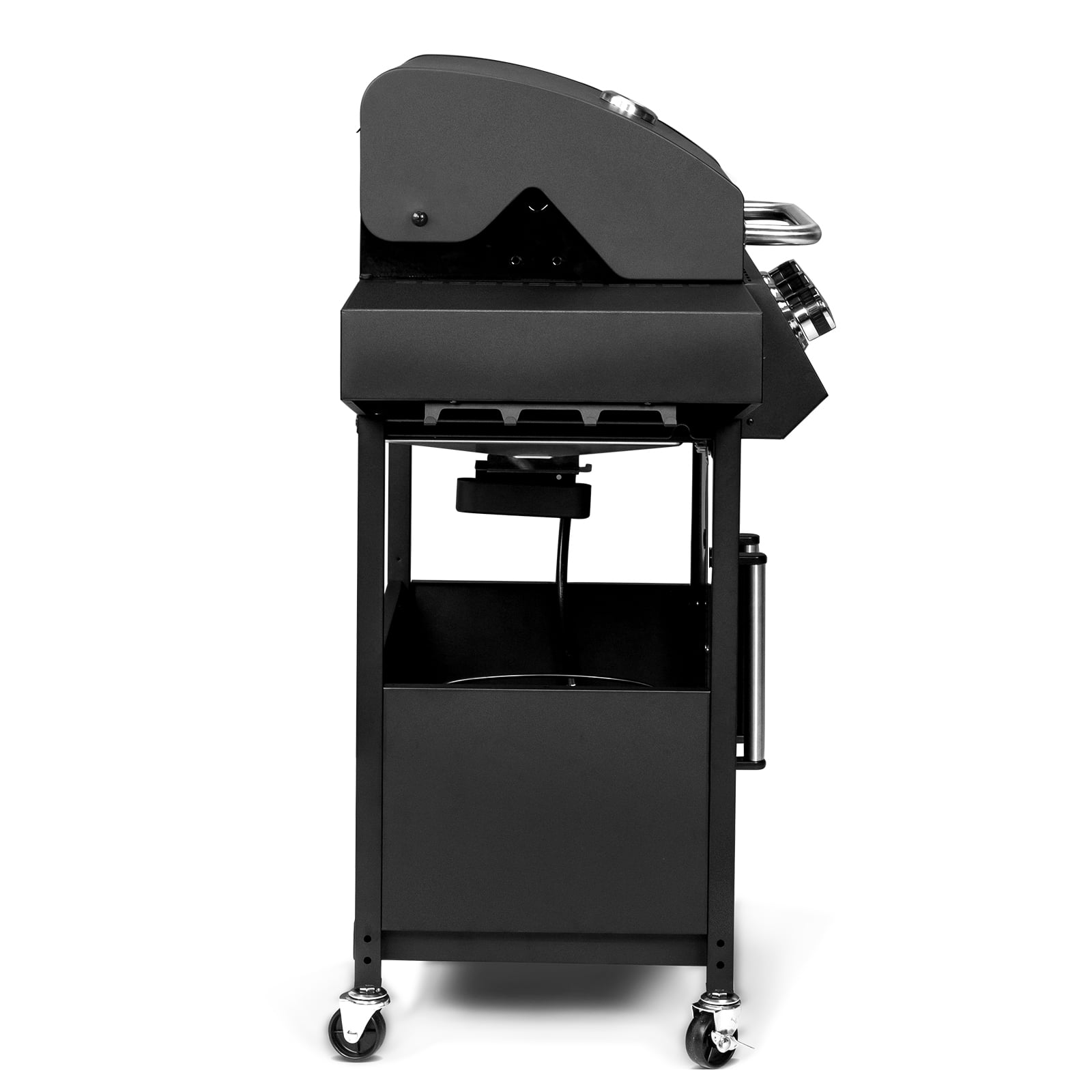 GoDecor 4-Burner Propane Gas Grill with Side Burner for Outdoor Cooking (Black, 53 in x 24.8 in x 44.5 in) wrhkj