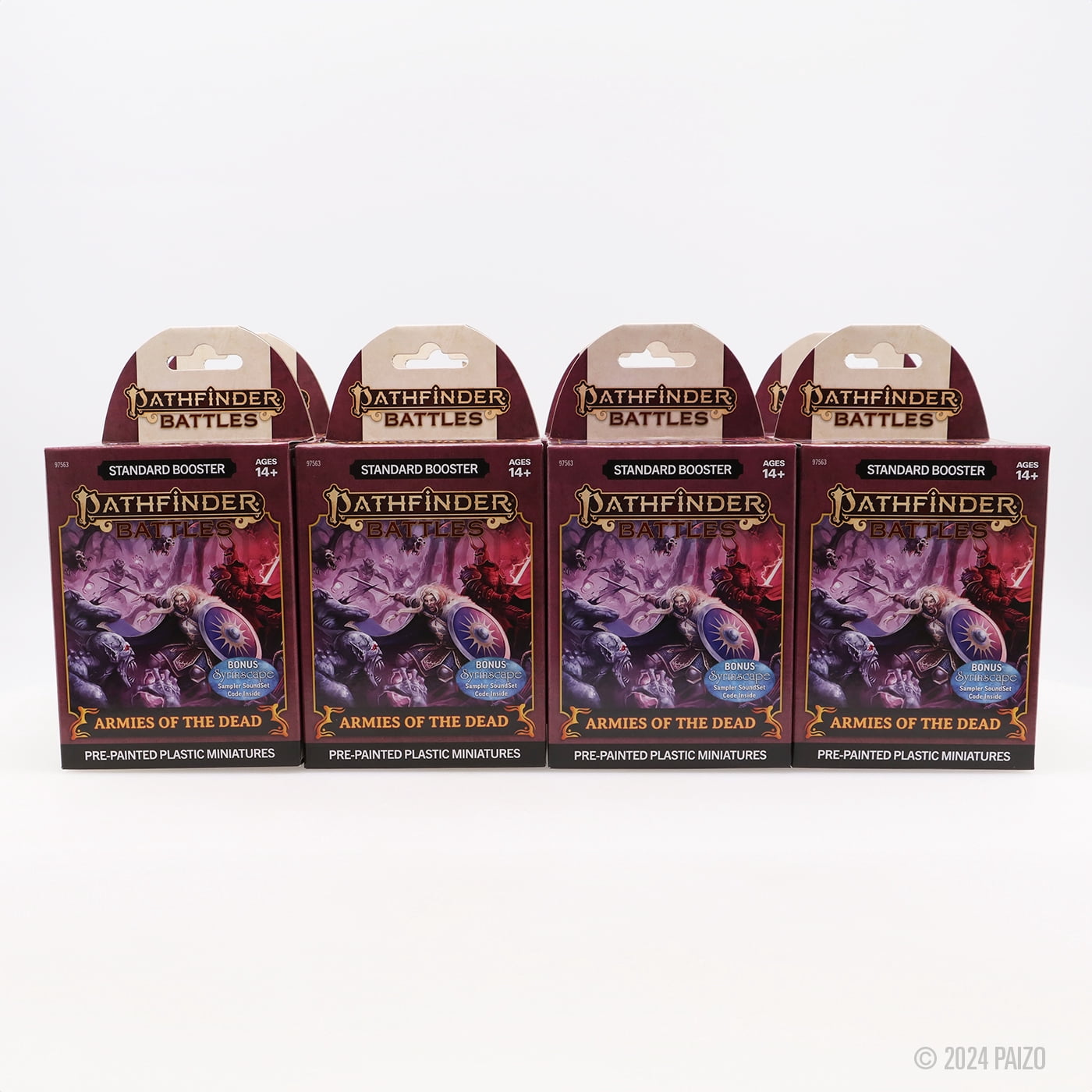 WizKids Pathfinder Battles Armies of the Dead Miniature Set (8-Count Booster Brick) knu6f