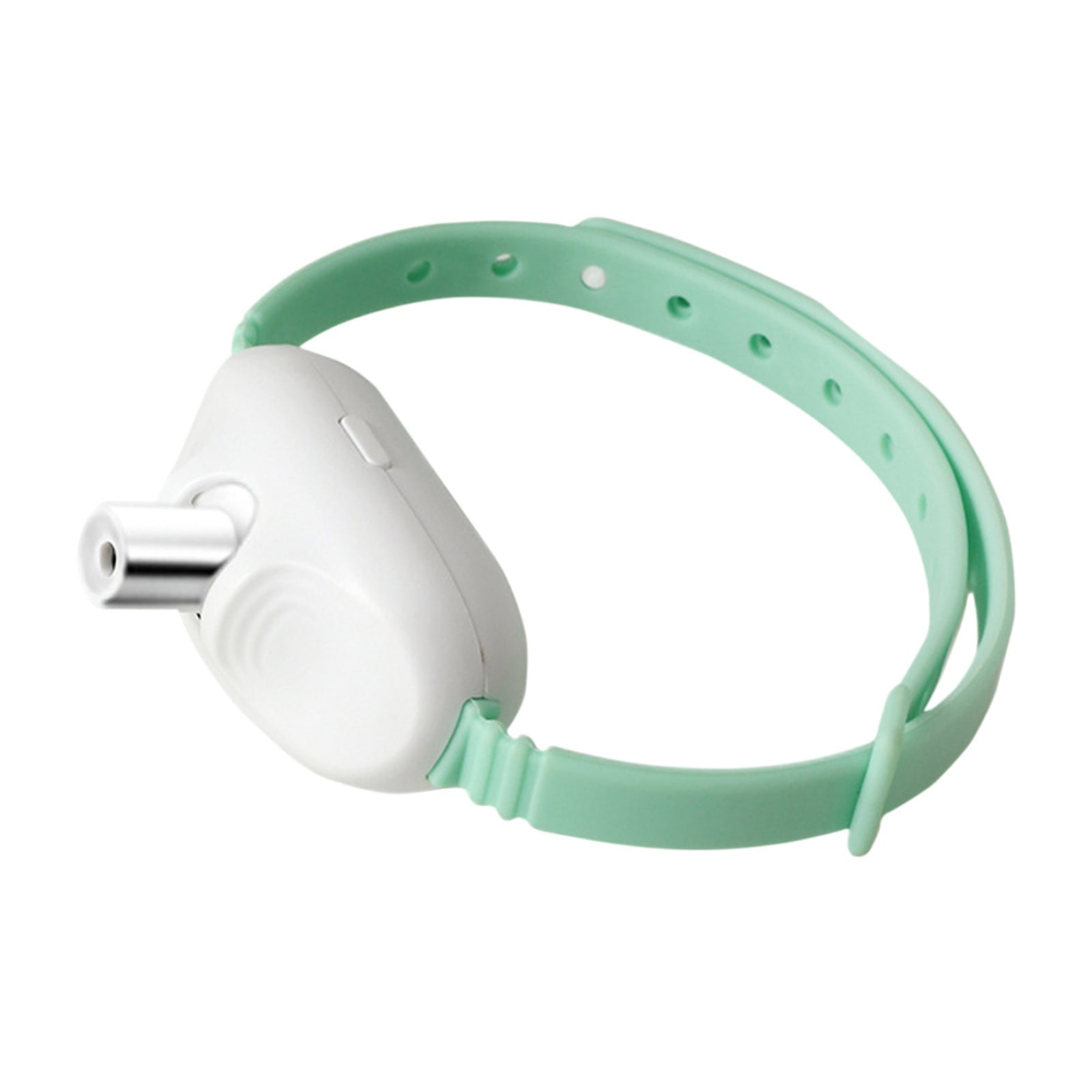 WLOELOEW Automatic Laser Pointer Cat Collar, Interactive Wearable Pet Toy, USB Rechargeable (Mint Green, 0.2 lb) fq4le