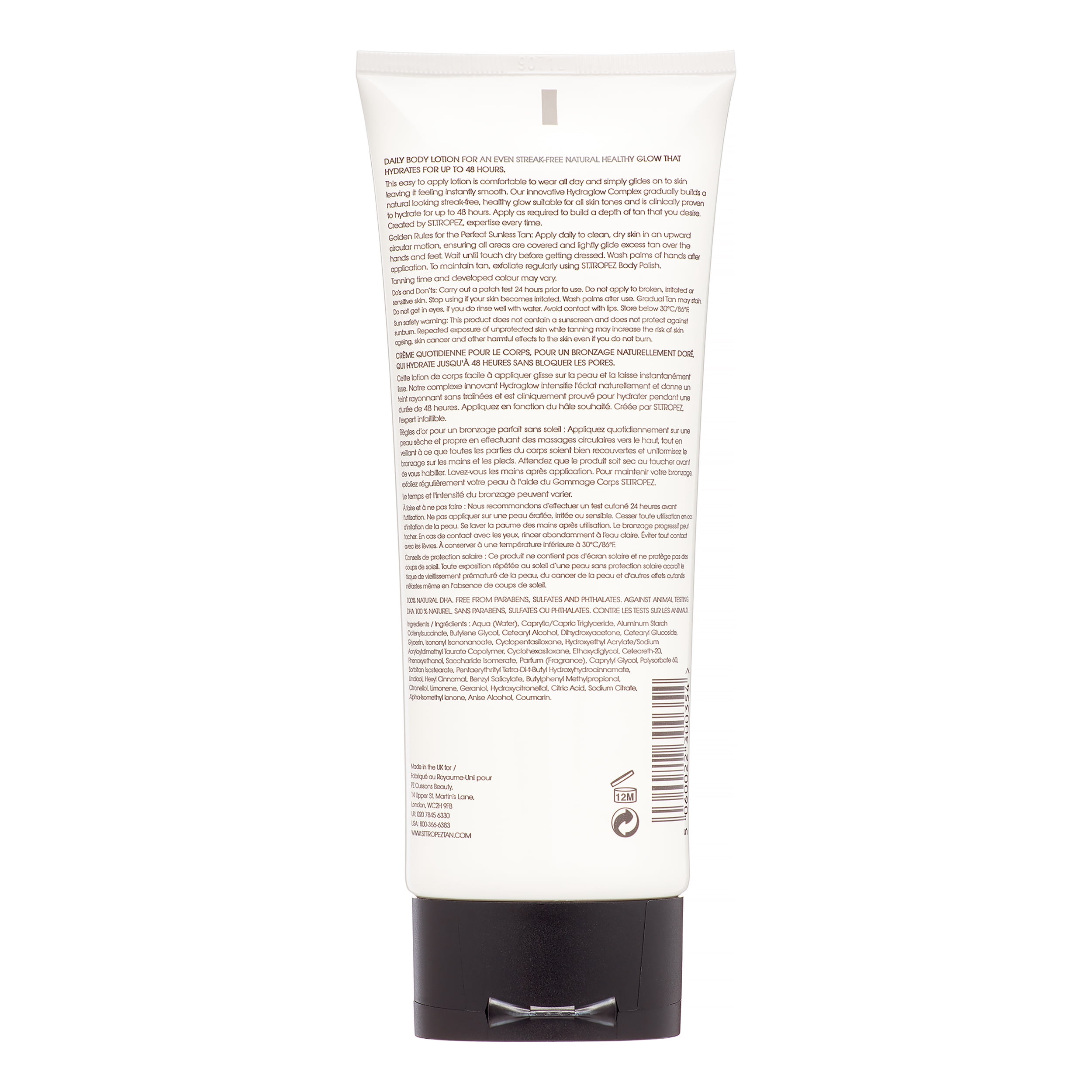 St. Tropez Gradual Self Tanner Everyday Body Lotion, Natural Golden Glow (Medium/Dark, 6.7 oz) cc400